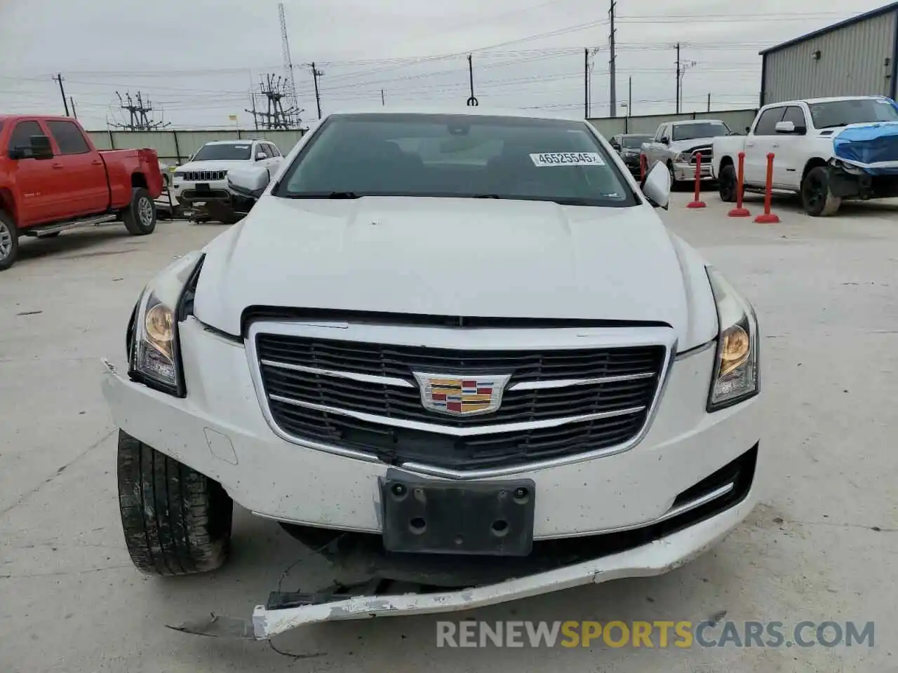 5 Photograph of a damaged car 1G6AA1RX2K0105720 CADILLAC ATS 2019