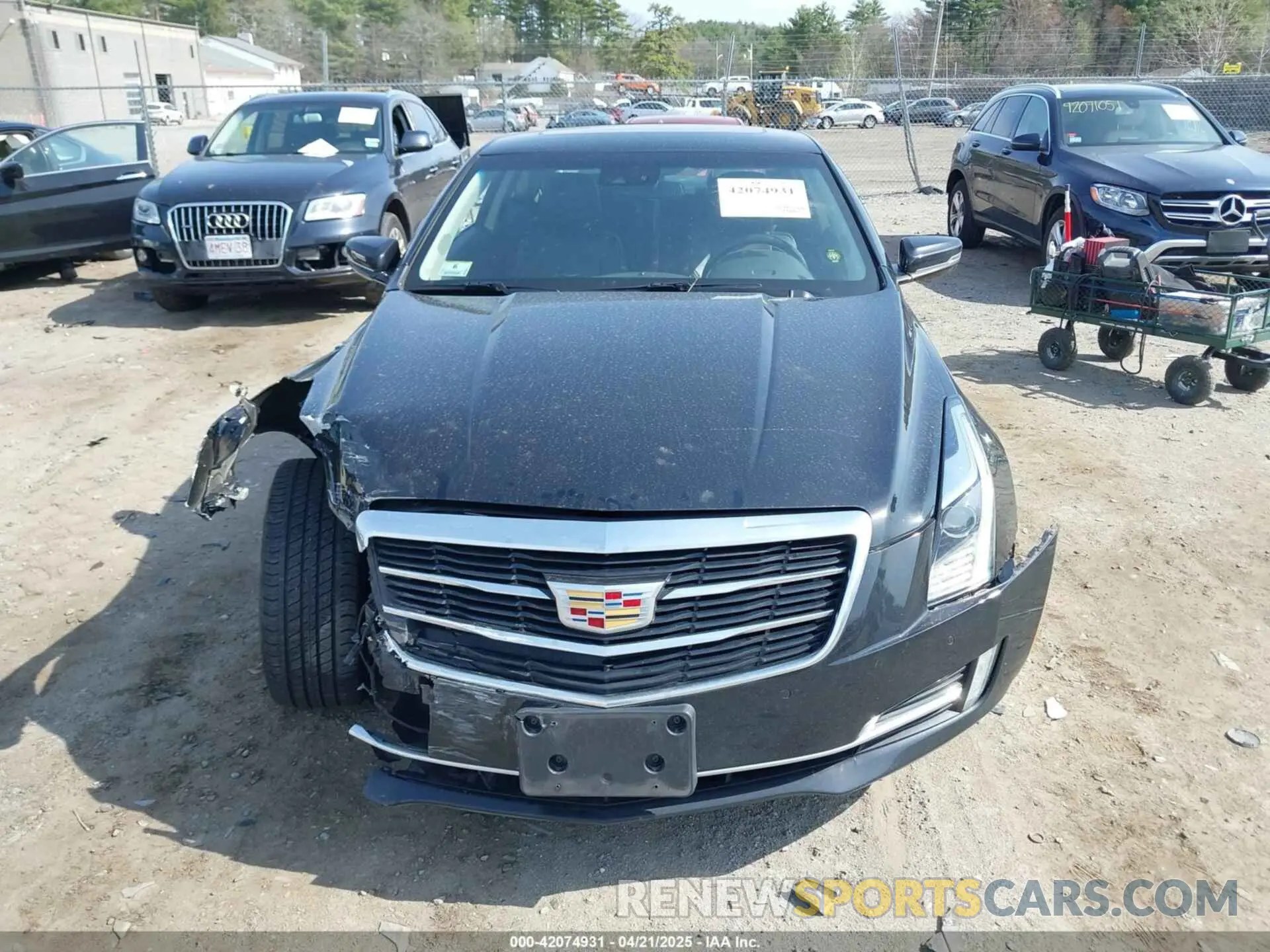 13 Photograph of a damaged car 1G6AF1RX8K0125102 CADILLAC ATS 2019