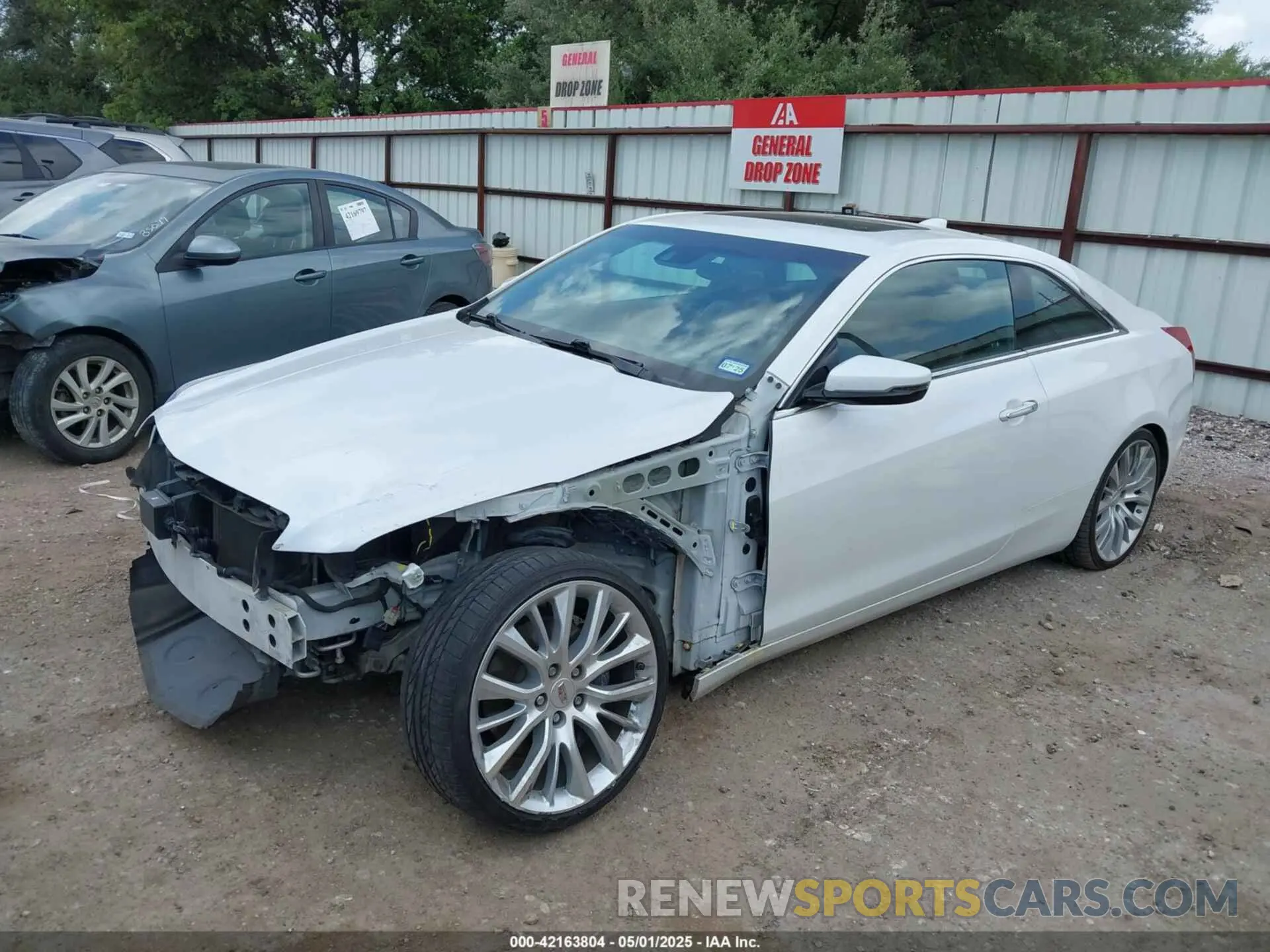 2 Photograph of a damaged car 1G6AJ1RS5K0130731 CADILLAC ATS 2019
