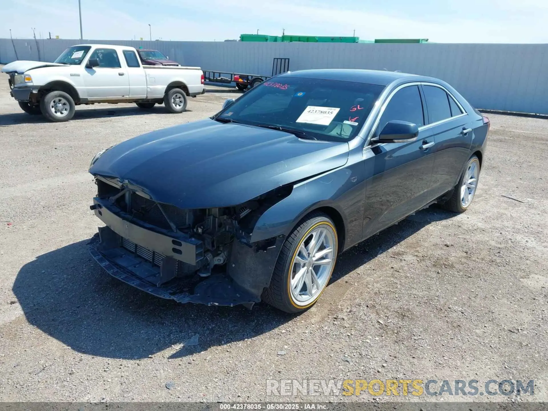 2 Photograph of a damaged car 1G6DA5RK4L0123033 CADILLAC CT4 2020