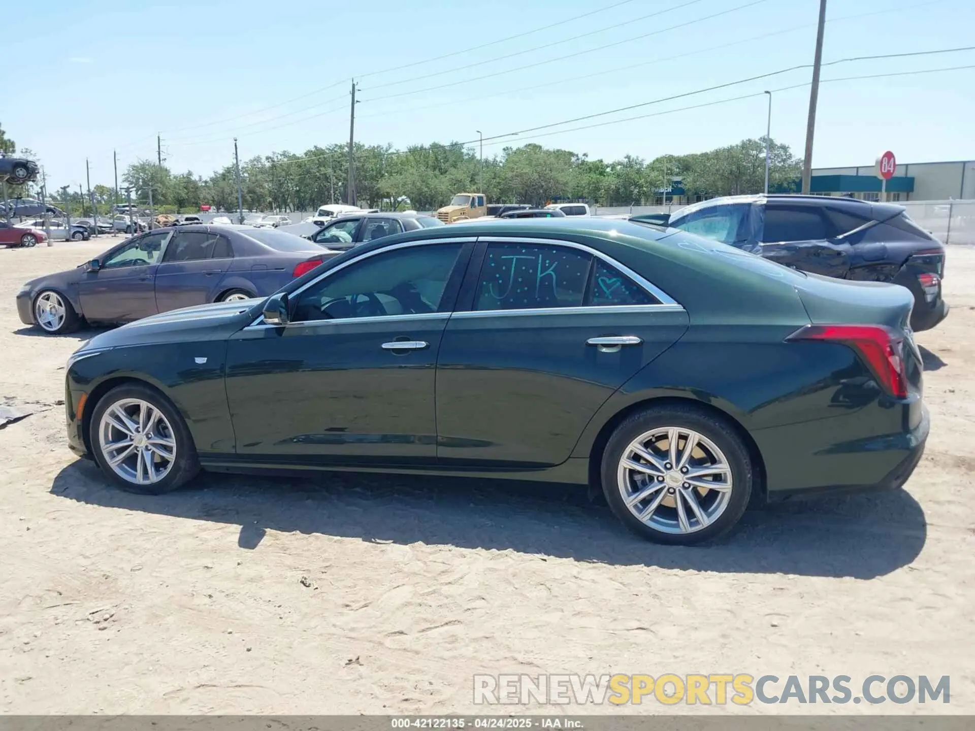 14 Photograph of a damaged car 1G6DA5RK4L0137109 CADILLAC CT4 2020