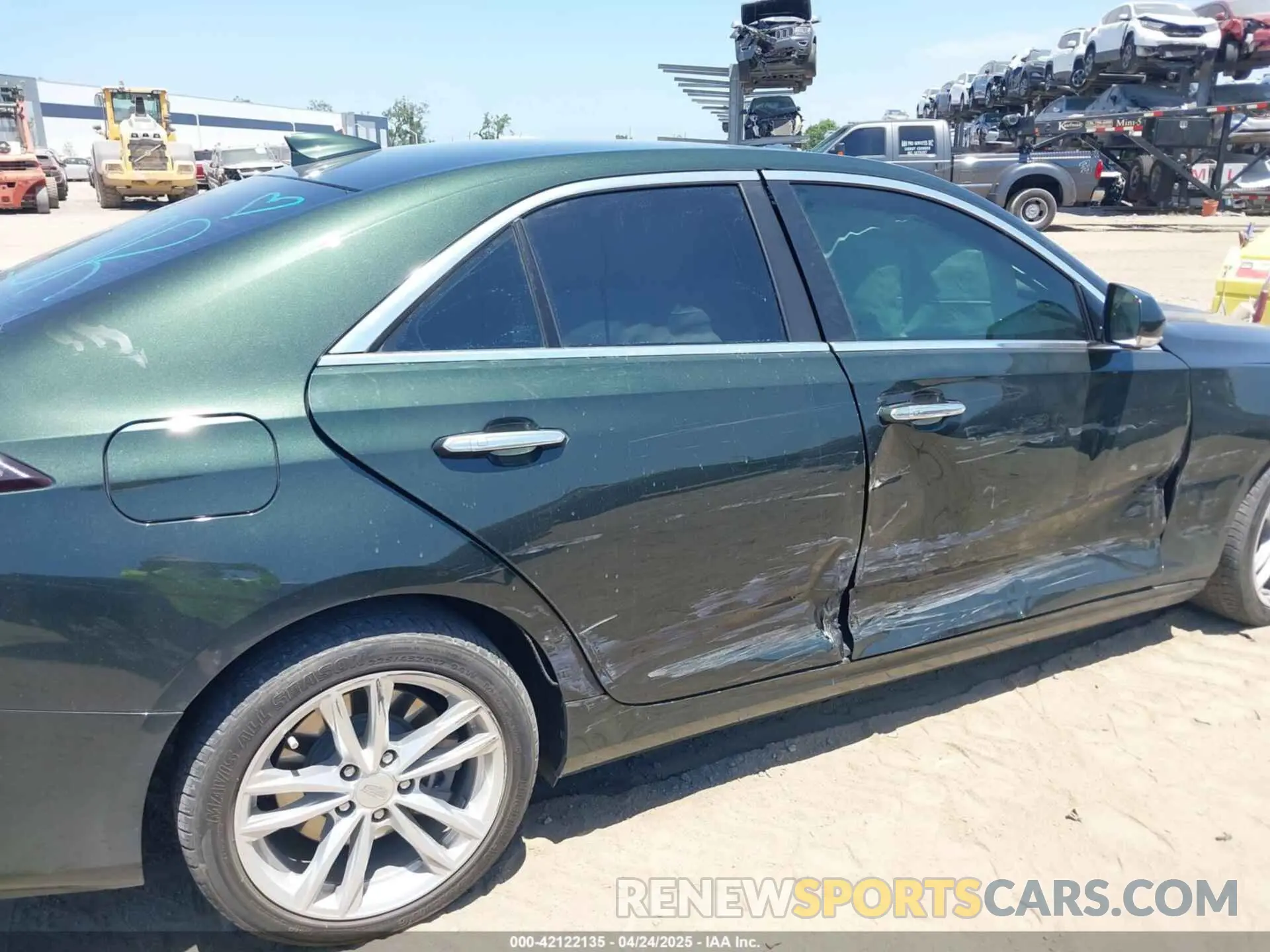 6 Photograph of a damaged car 1G6DA5RK4L0137109 CADILLAC CT4 2020