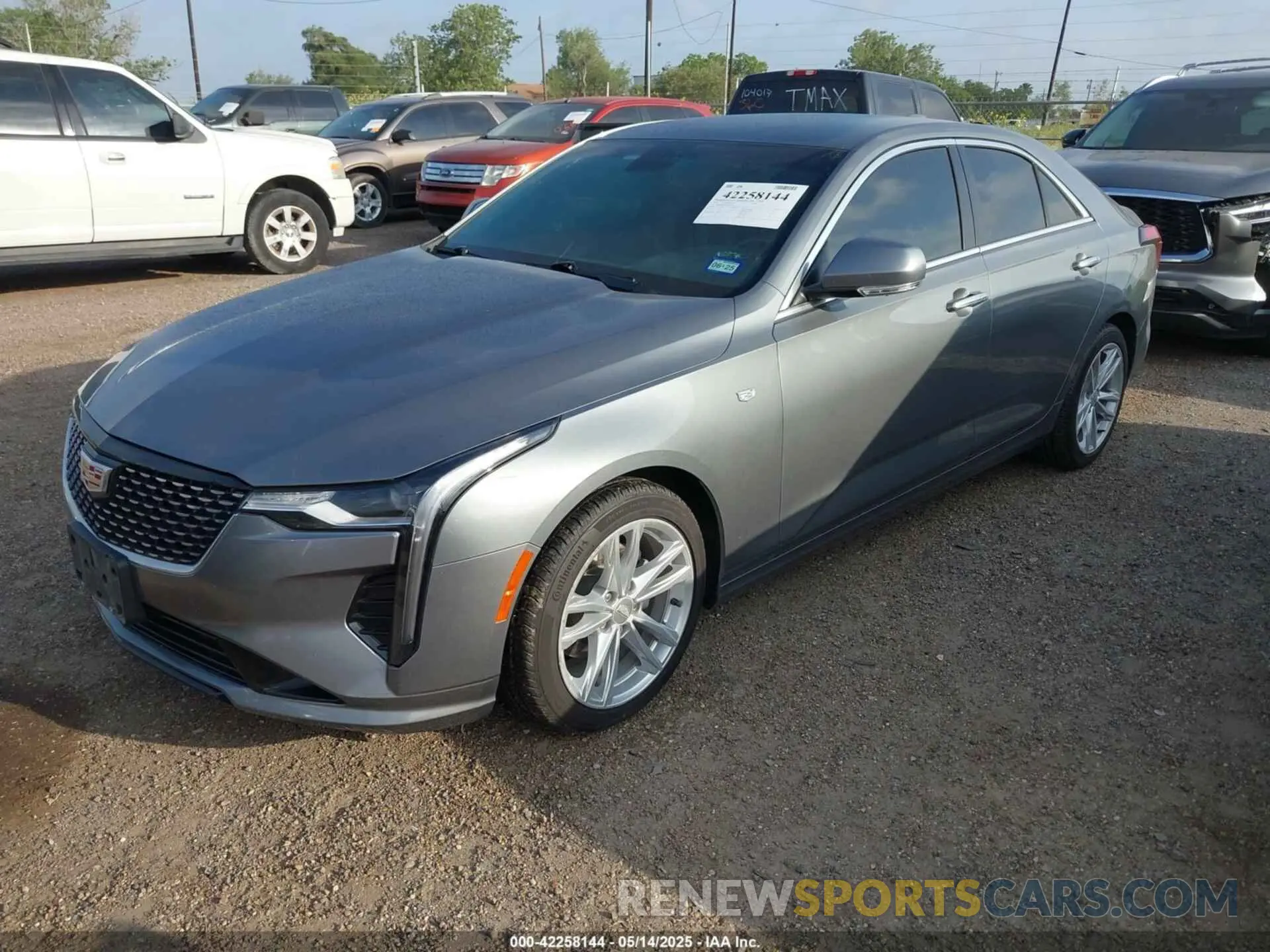2 Photograph of a damaged car 1G6DA5RK7L0154714 CADILLAC CT4 2020