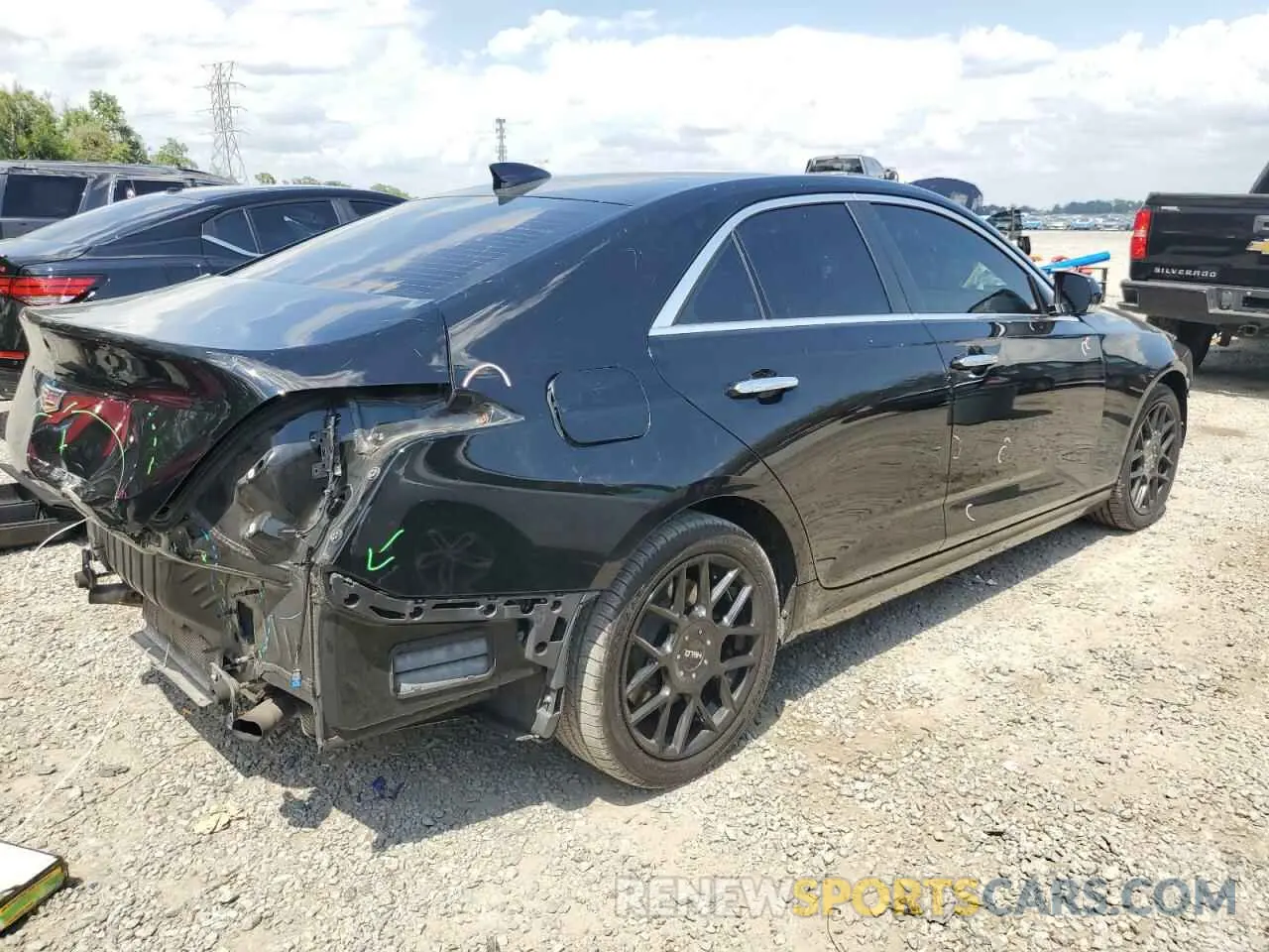 3 Photograph of a damaged car 1G6DA5RK8L0153779 CADILLAC CT4 2020