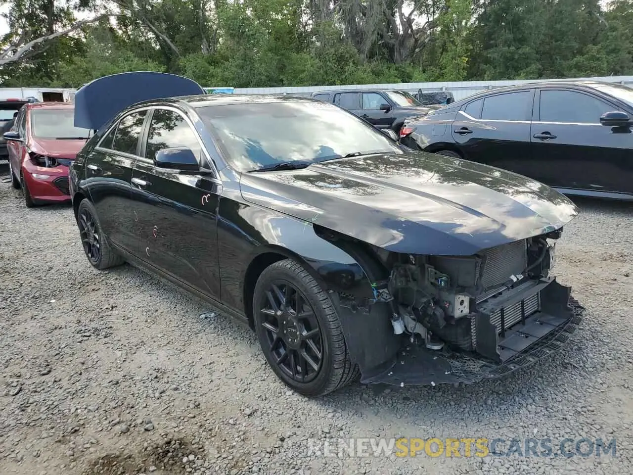 4 Photograph of a damaged car 1G6DA5RK8L0153779 CADILLAC CT4 2020