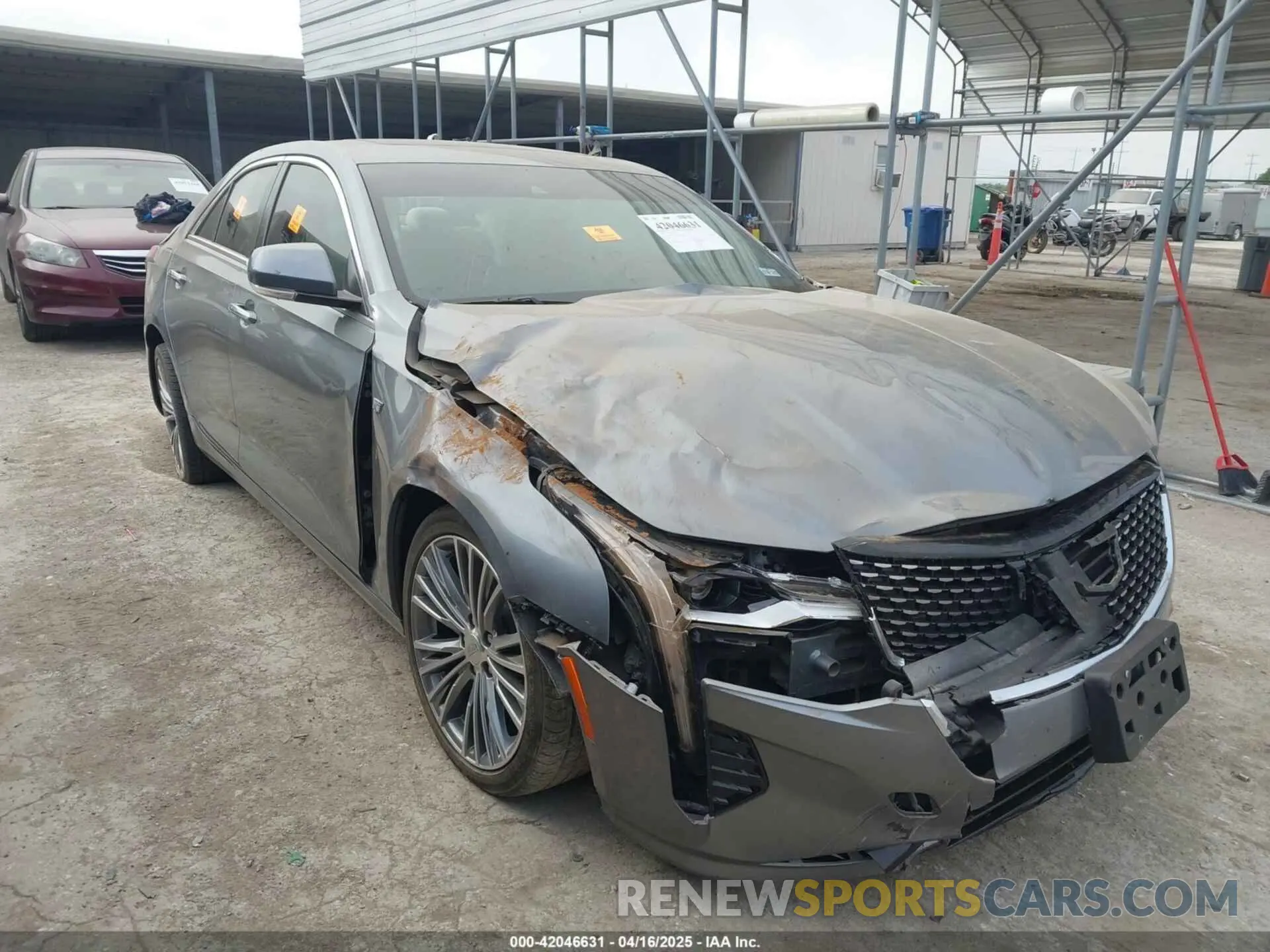 1 Photograph of a damaged car 1G6DB5RK1L0133001 CADILLAC CT4 2020