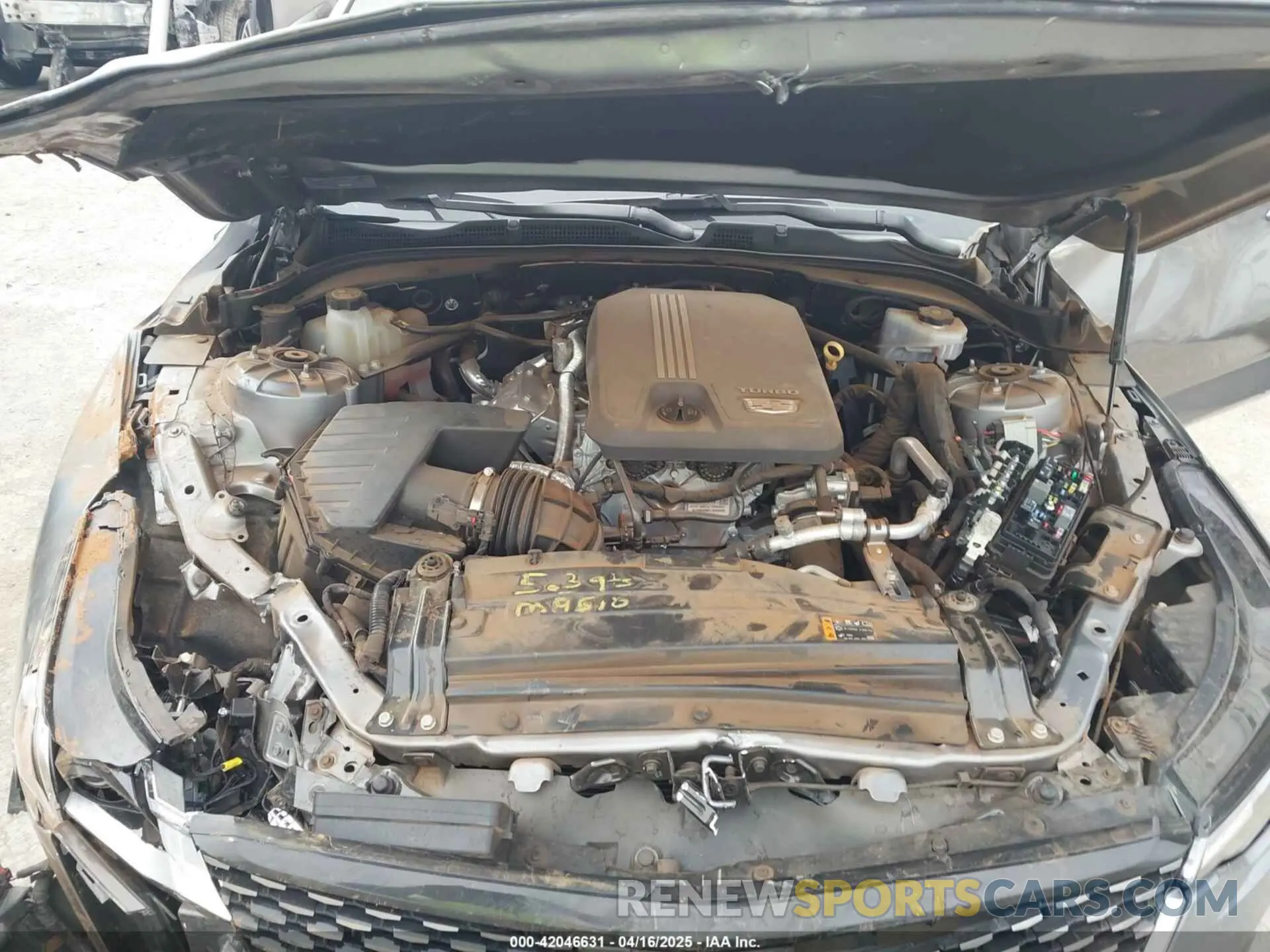 10 Photograph of a damaged car 1G6DB5RK1L0133001 CADILLAC CT4 2020