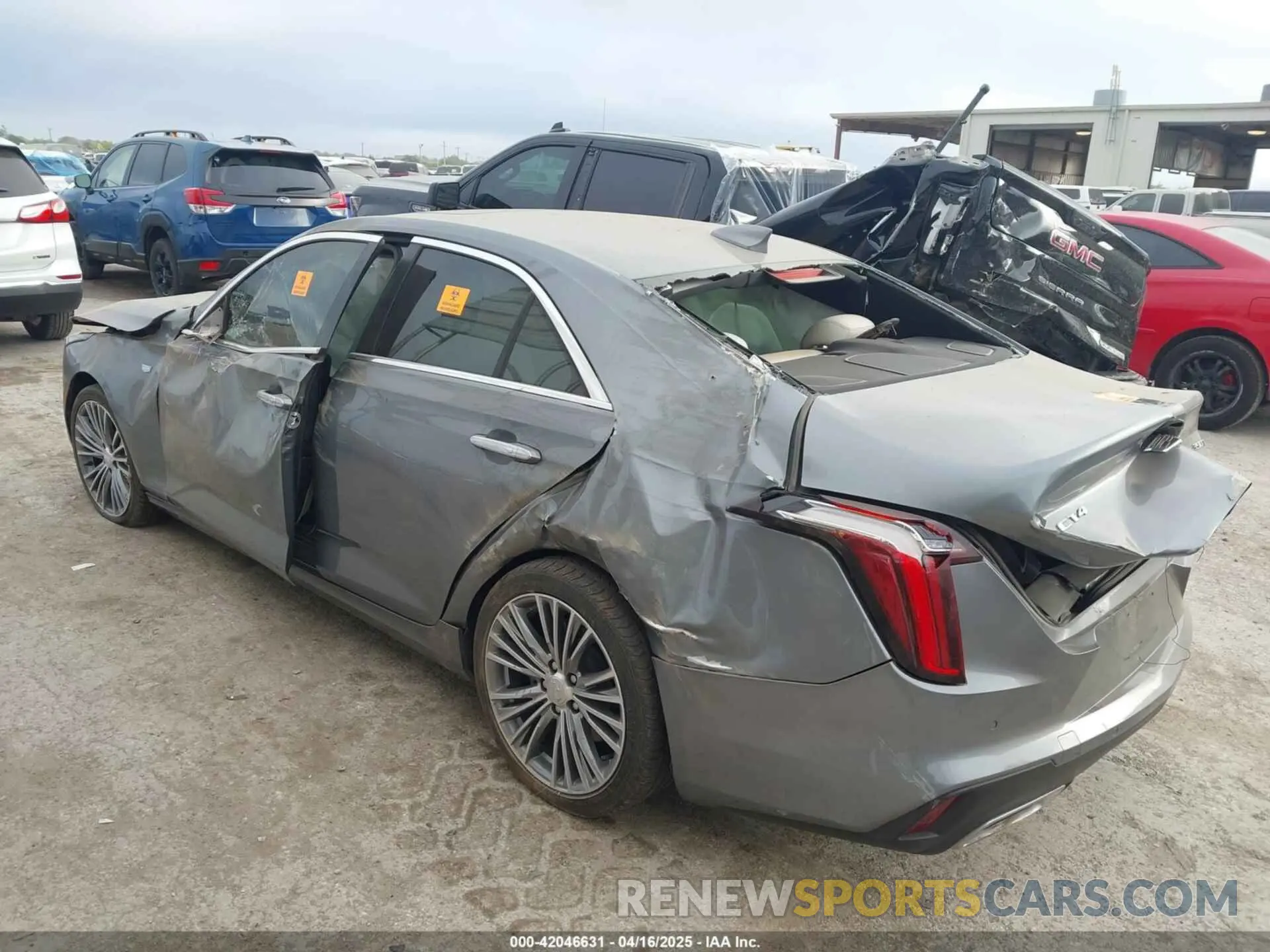 3 Photograph of a damaged car 1G6DB5RK1L0133001 CADILLAC CT4 2020