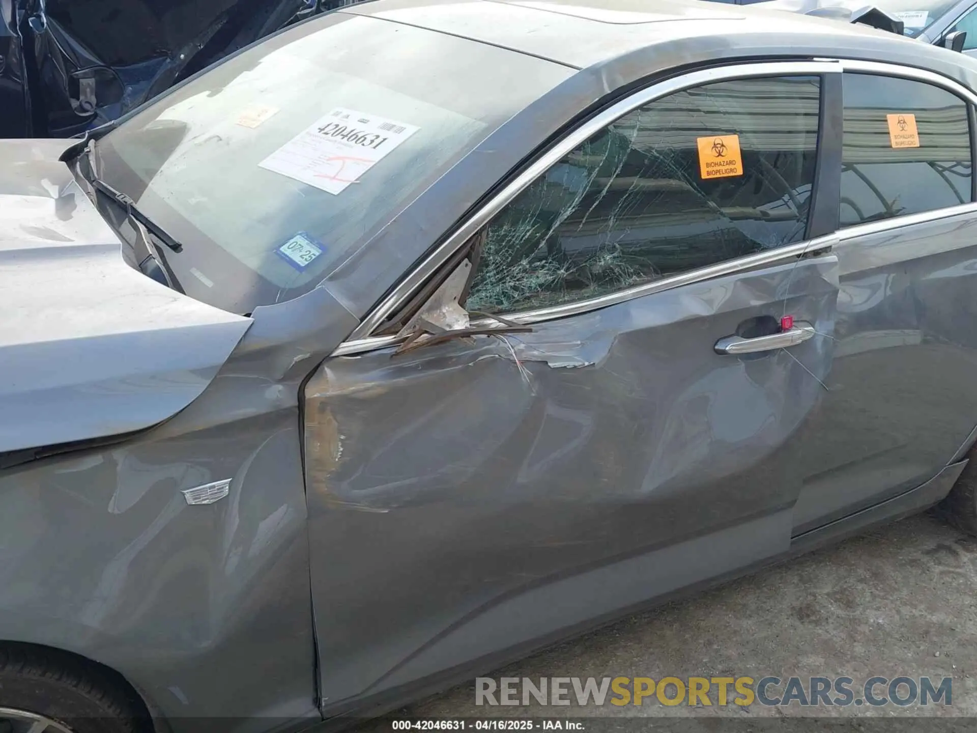 6 Photograph of a damaged car 1G6DB5RK1L0133001 CADILLAC CT4 2020