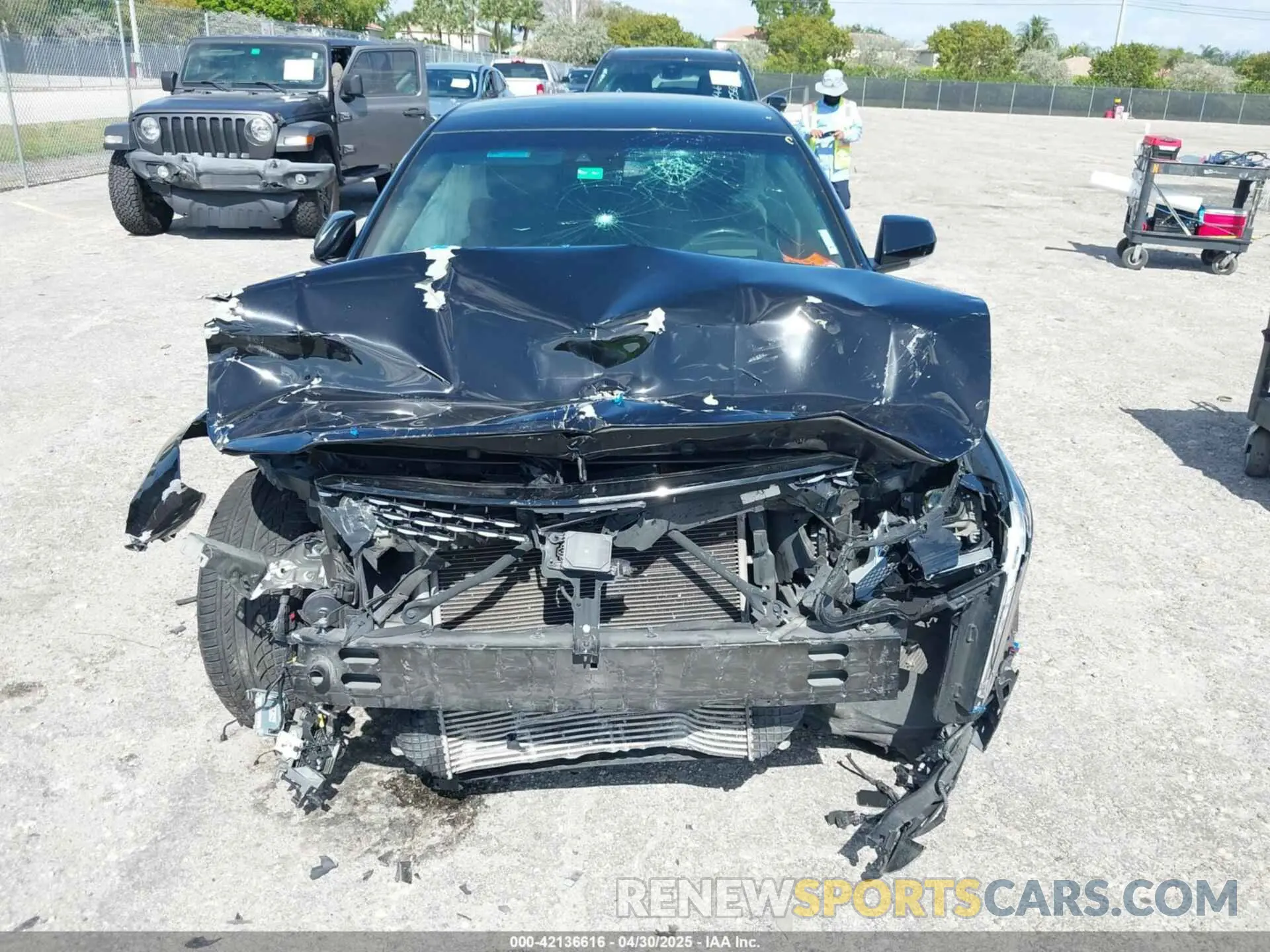 12 Photograph of a damaged car 1G6DB5RK1L0153166 CADILLAC CT4 2020