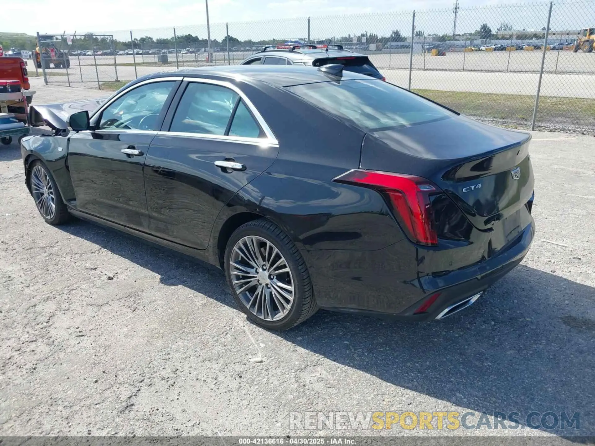 3 Photograph of a damaged car 1G6DB5RK1L0153166 CADILLAC CT4 2020