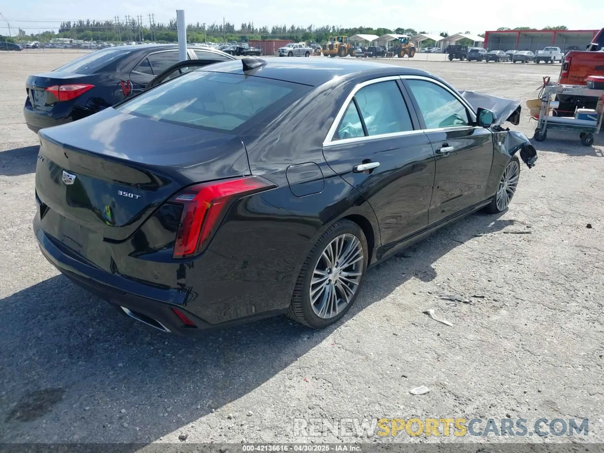 4 Photograph of a damaged car 1G6DB5RK1L0153166 CADILLAC CT4 2020