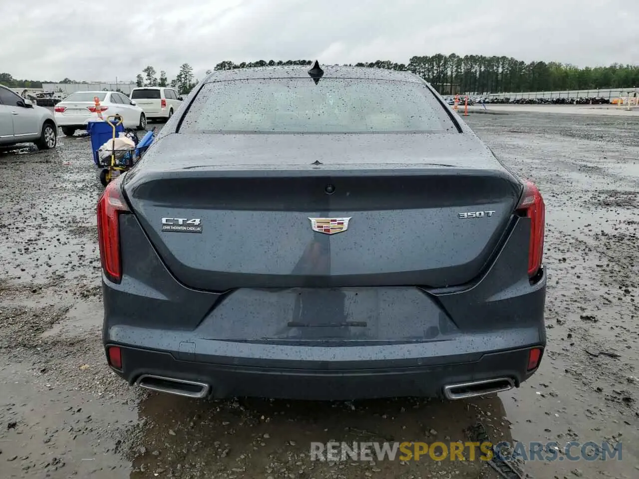 6 Photograph of a damaged car 1G6DB5RK5L0135379 CADILLAC CT4 2020