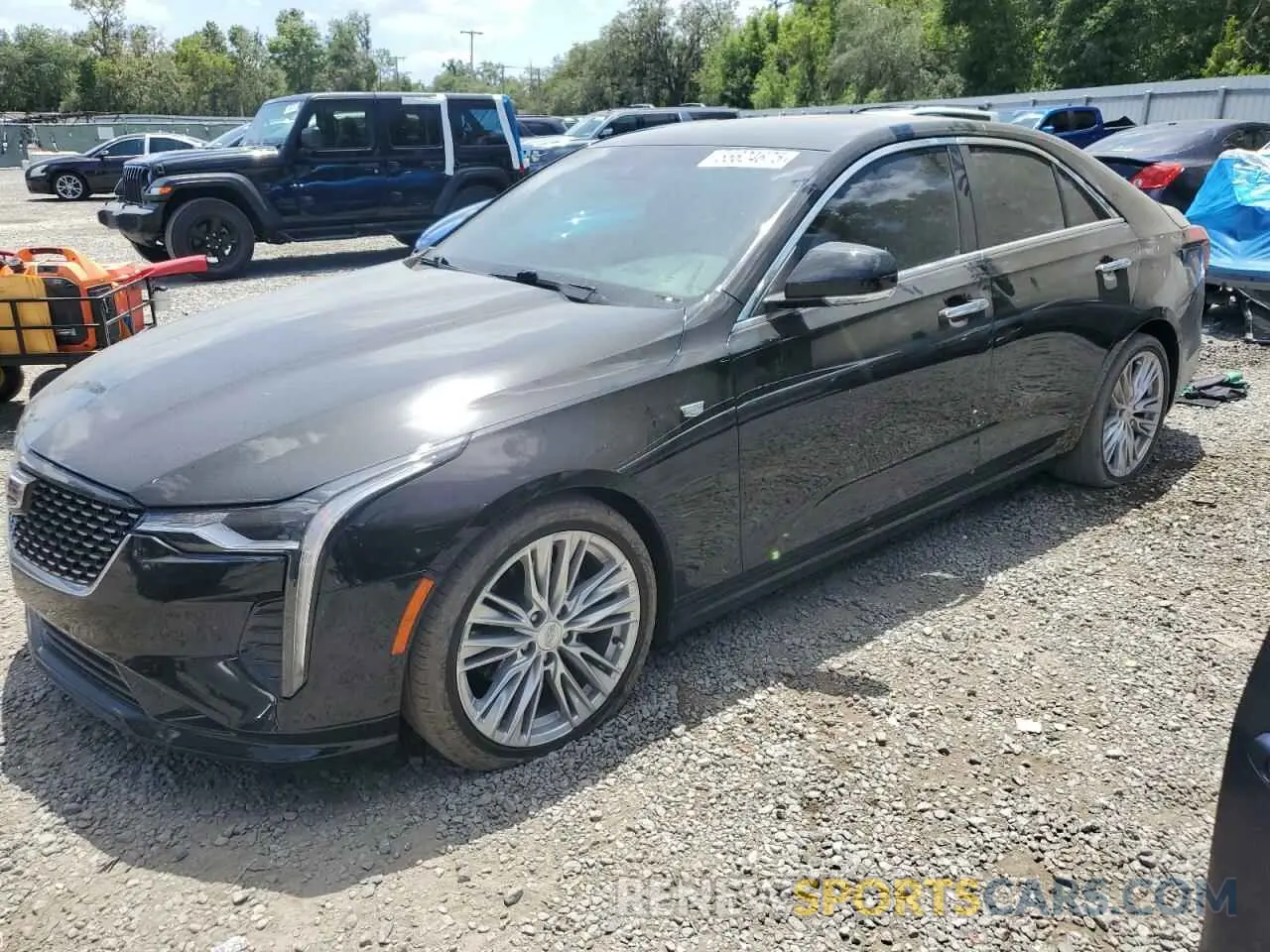1 Photograph of a damaged car 1G6DB5RK5L0143269 CADILLAC CT4 2020