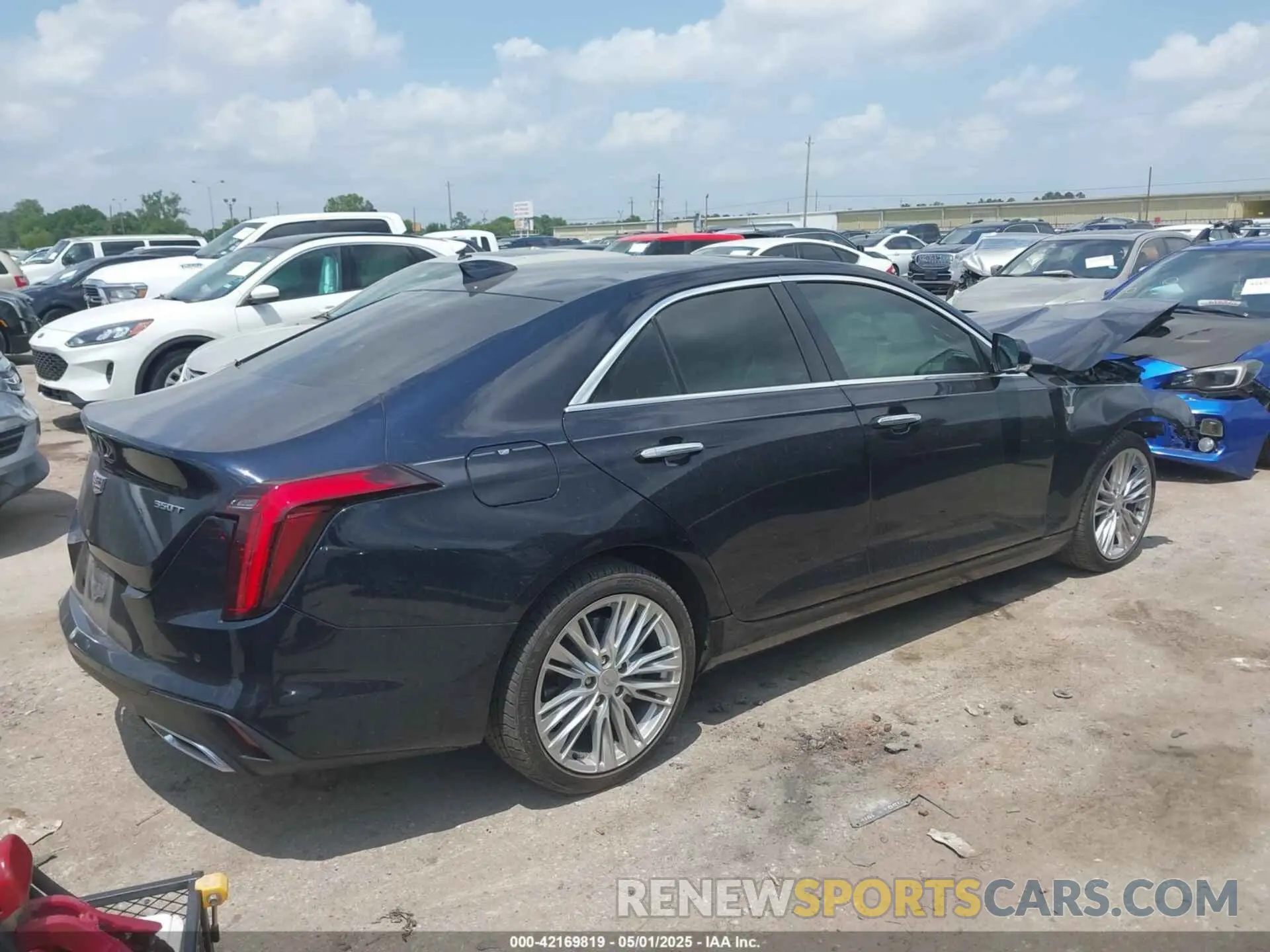 4 Photograph of a damaged car 1G6DB5RKXL0137466 CADILLAC CT4 2020