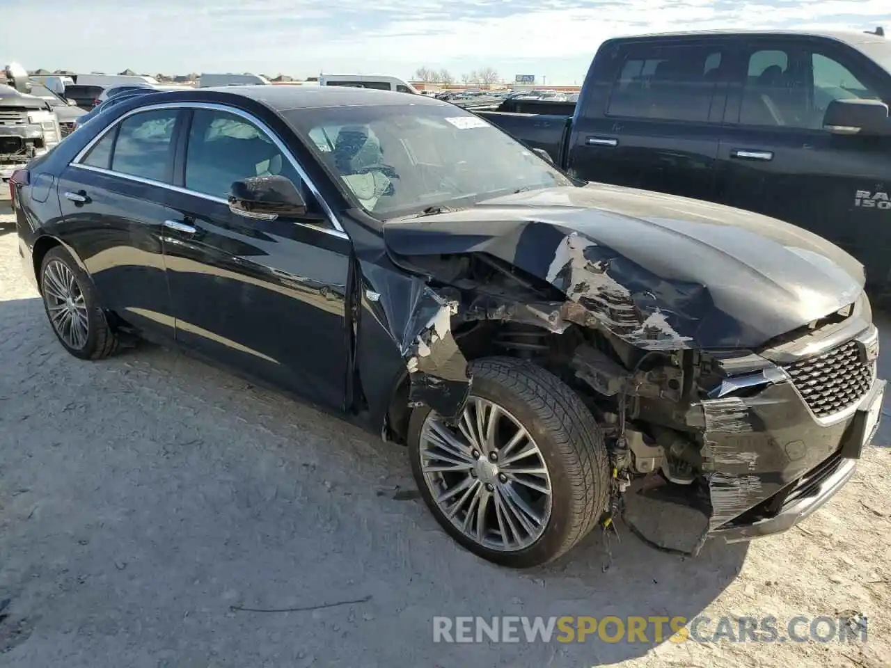 4 Photograph of a damaged car 1G6DF5RK9L0155946 CADILLAC CT4 2020