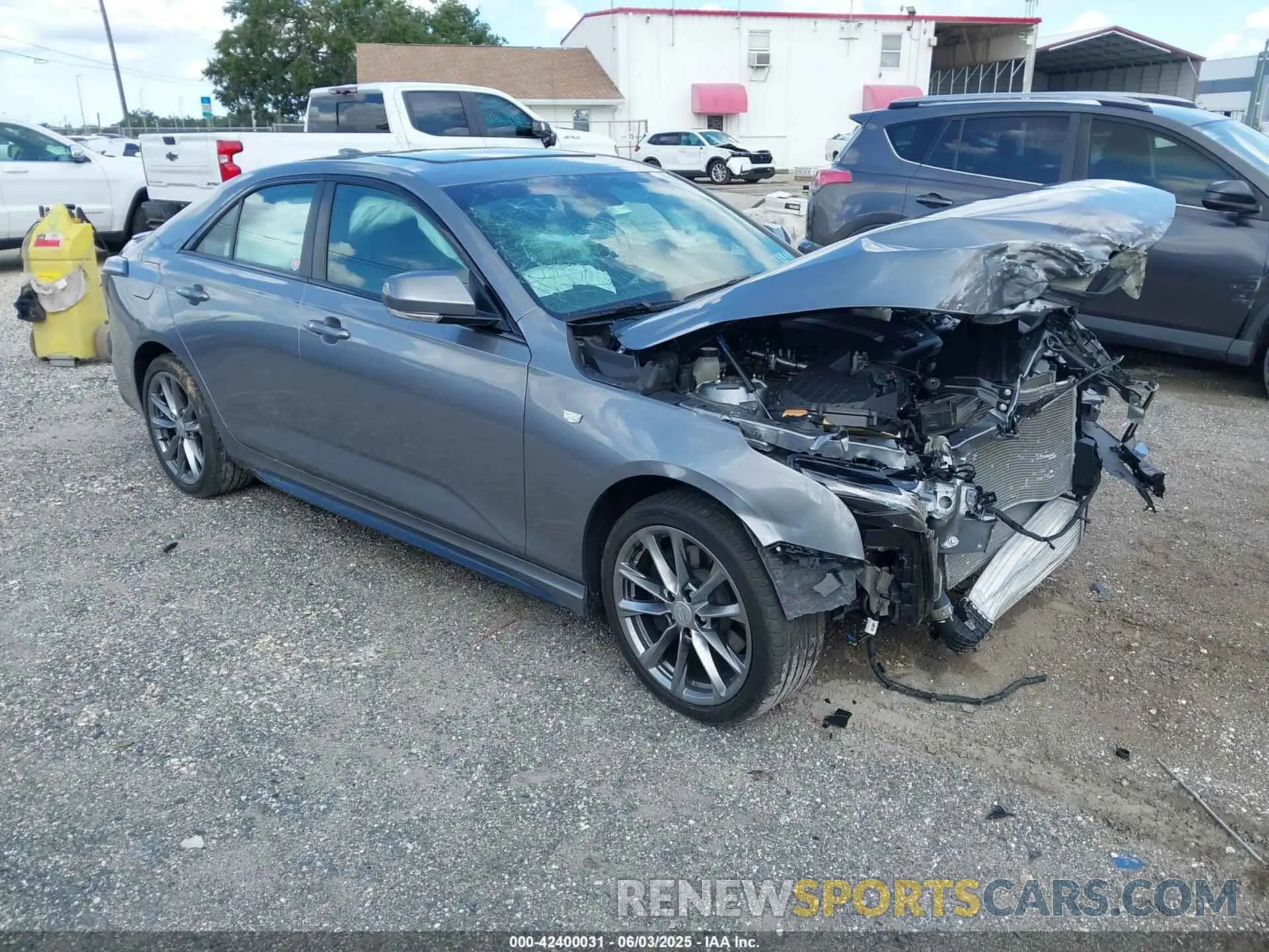 1 Photograph of a damaged car 1G6DG5RK5L0132824 CADILLAC CT4 2020