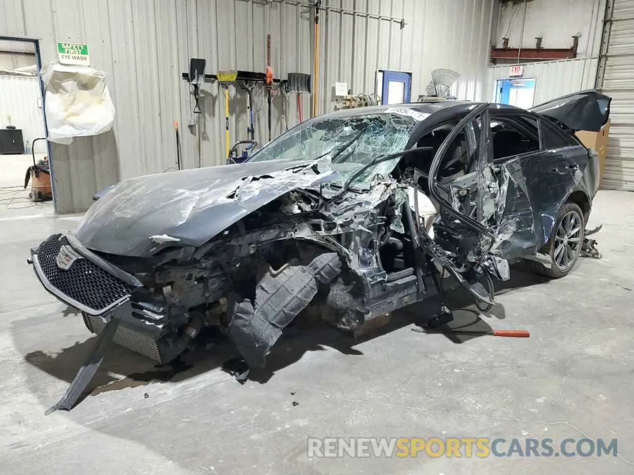 1 Photograph of a damaged car 1G6DG5RK6L0155285 CADILLAC CT4 2020