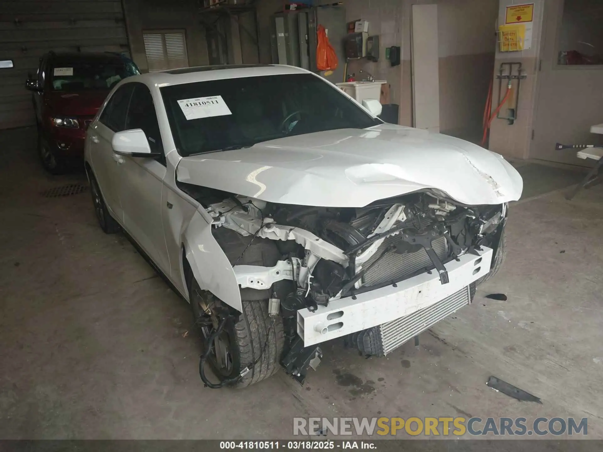 1 Photograph of a damaged car 1G6DG5RK9L0131773 CADILLAC CT4 2020