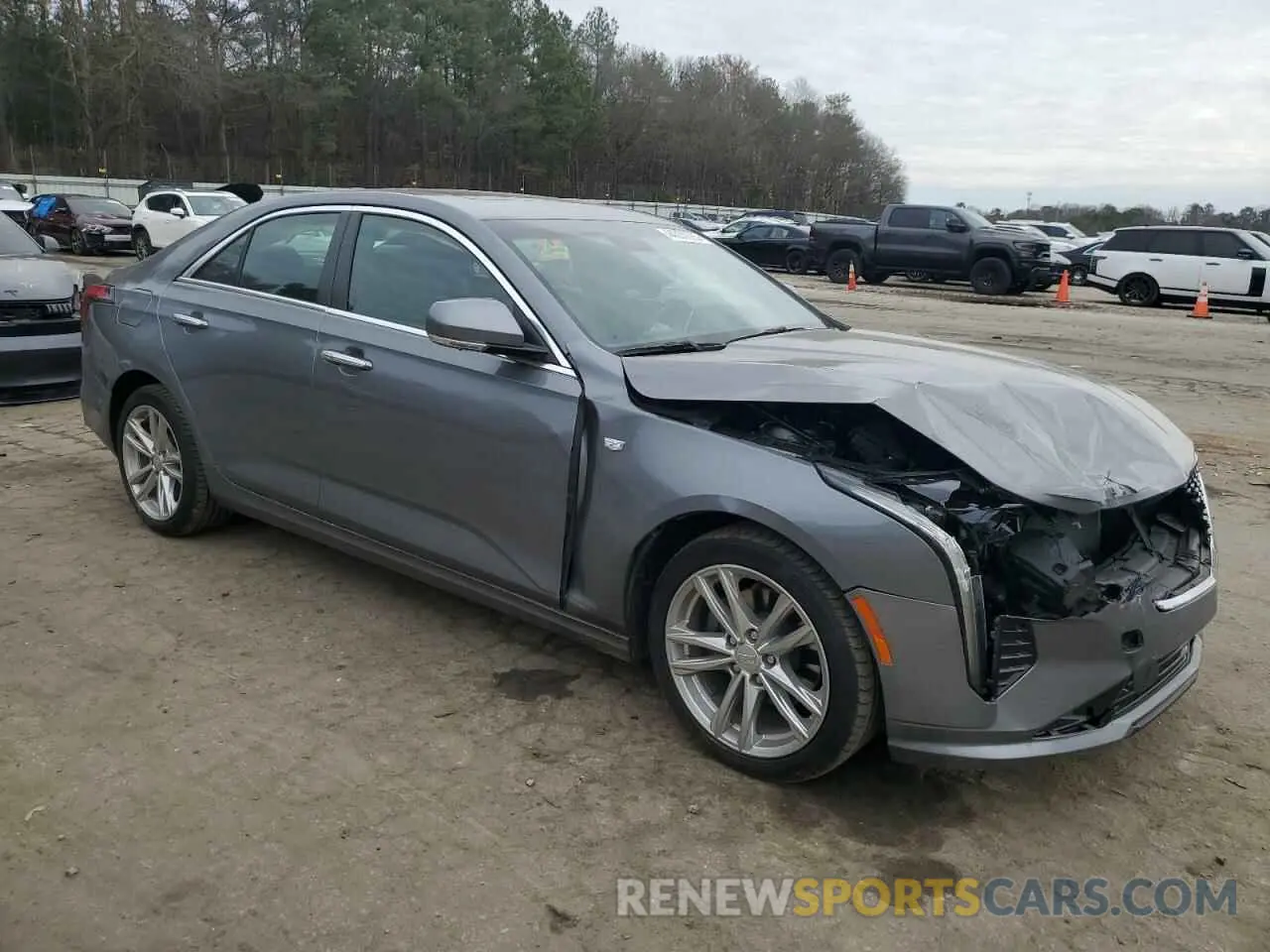 4 Photograph of a damaged car 1G6DJ5RK0L0153923 CADILLAC CT4 2020
