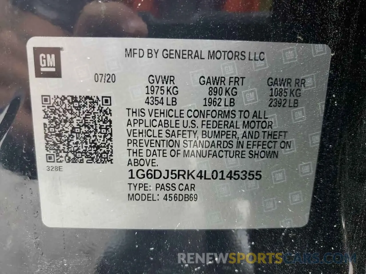 12 Photograph of a damaged car 1G6DJ5RK4L0145355 CADILLAC CT4 2020