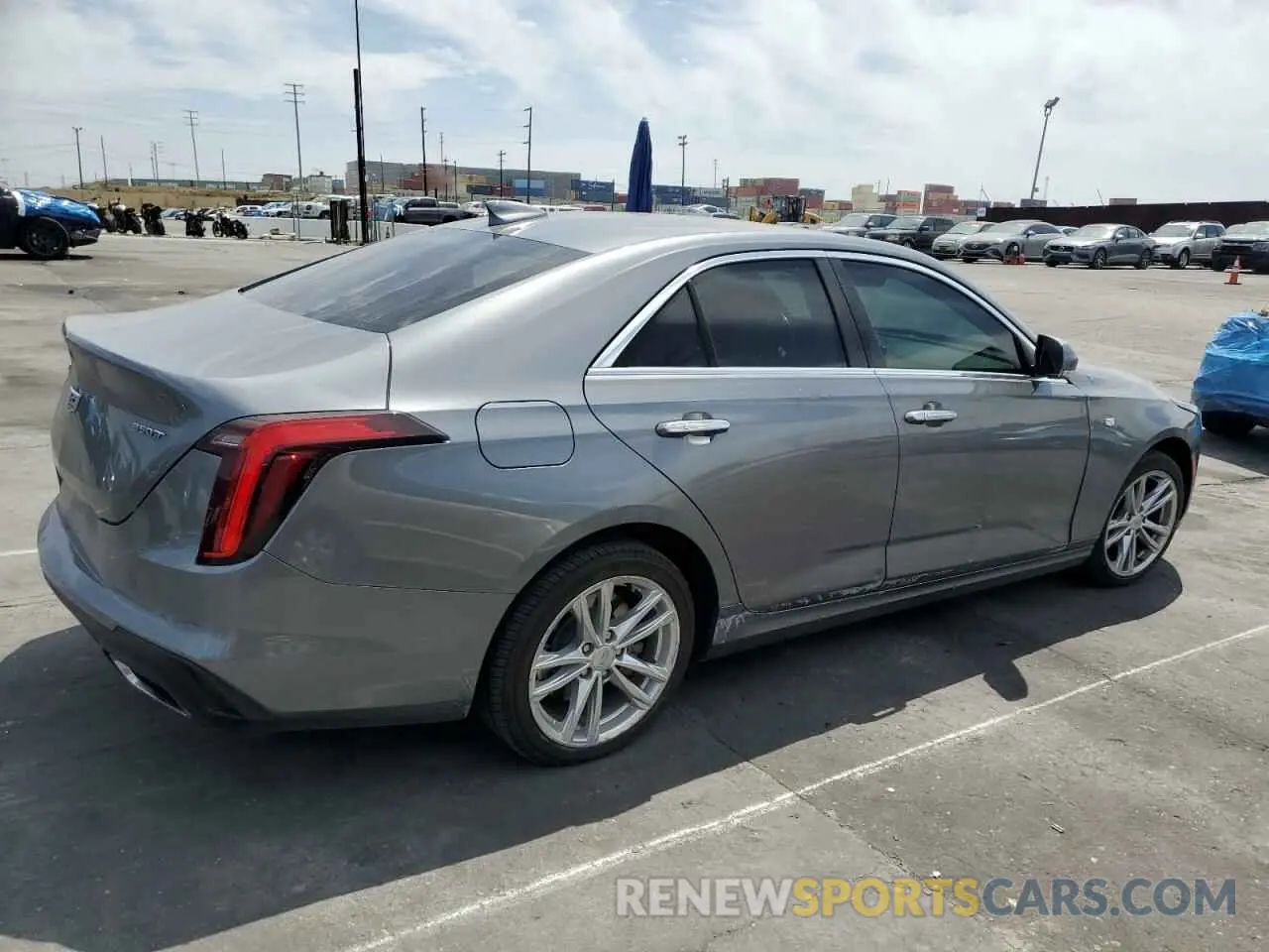 3 Photograph of a damaged car 1G6DJ5RK6L0152291 CADILLAC CT4 2020