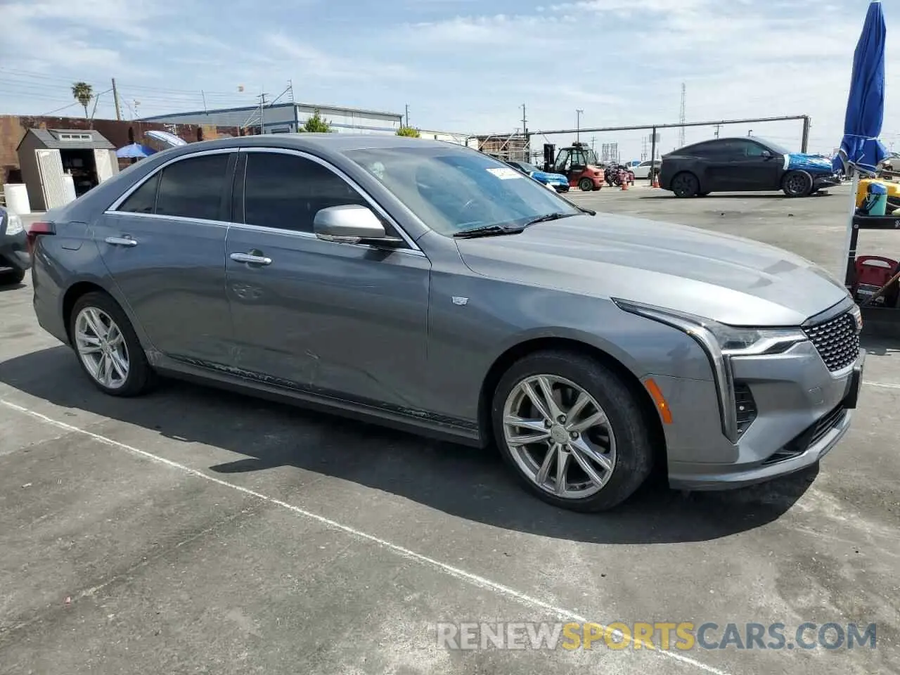 4 Photograph of a damaged car 1G6DJ5RK6L0152291 CADILLAC CT4 2020