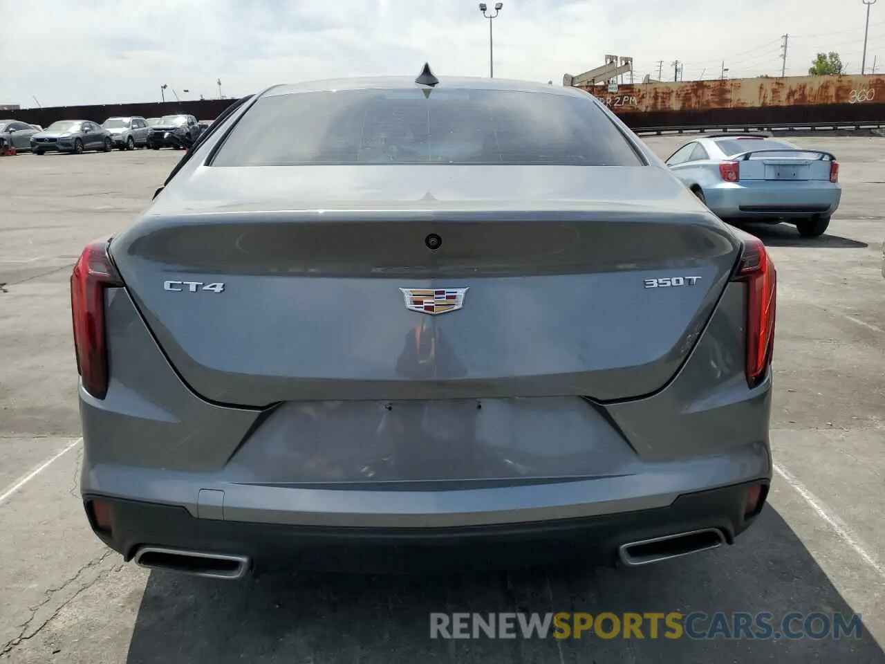 6 Photograph of a damaged car 1G6DJ5RK6L0152291 CADILLAC CT4 2020