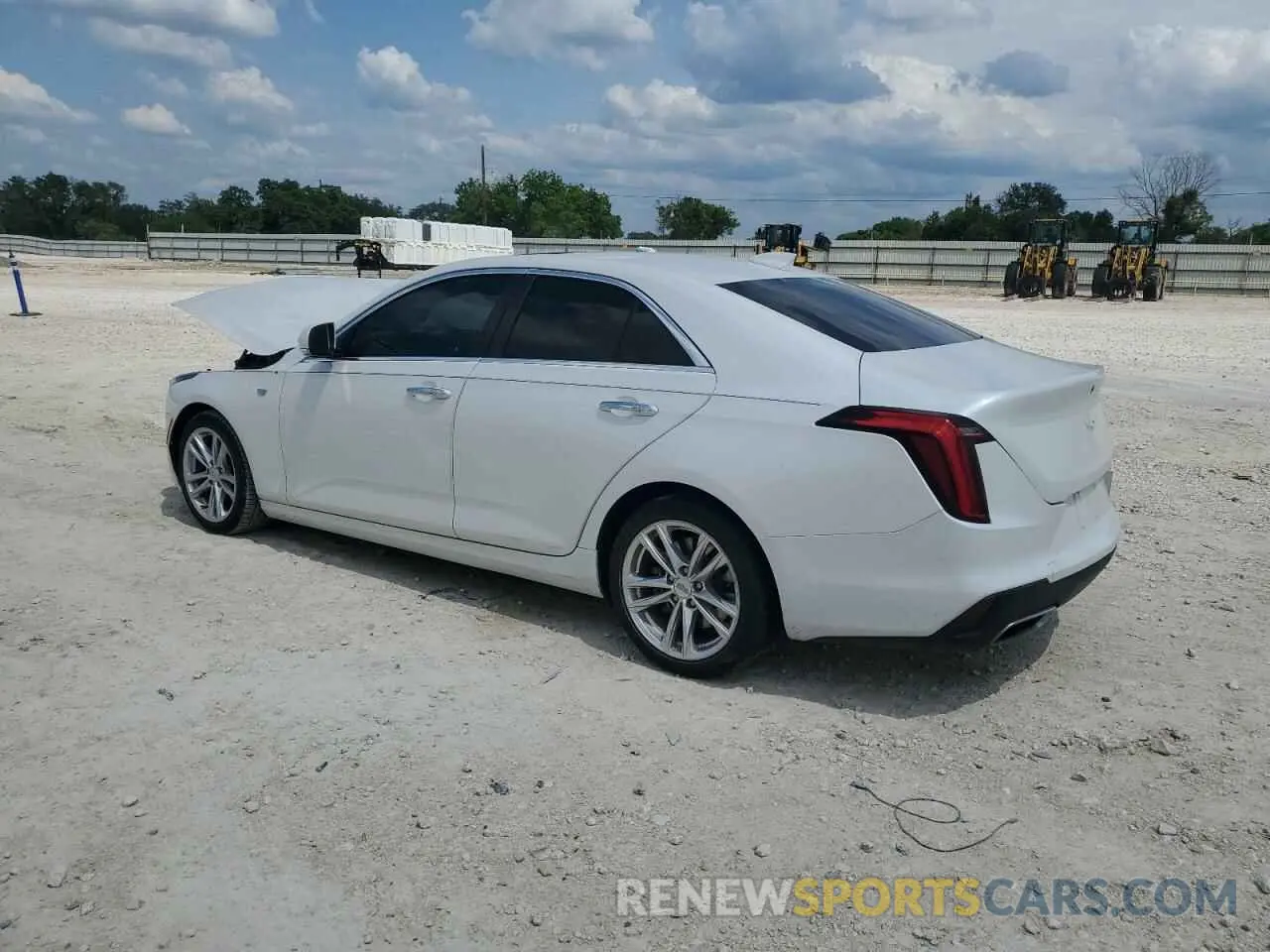 2 Photograph of a damaged car 1G6DJ5RK7L0138514 CADILLAC CT4 2020