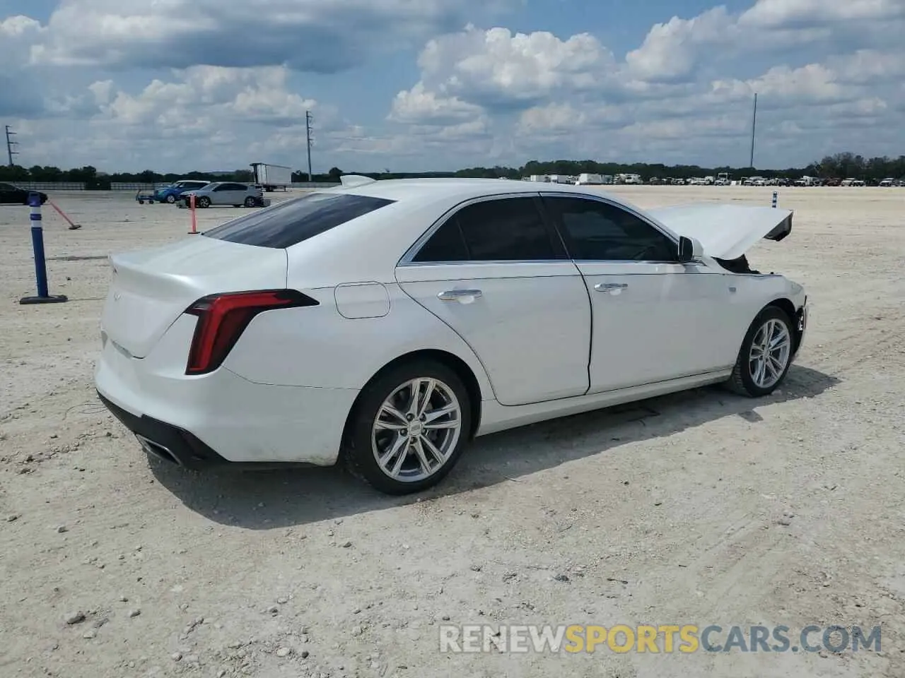3 Photograph of a damaged car 1G6DJ5RK7L0138514 CADILLAC CT4 2020
