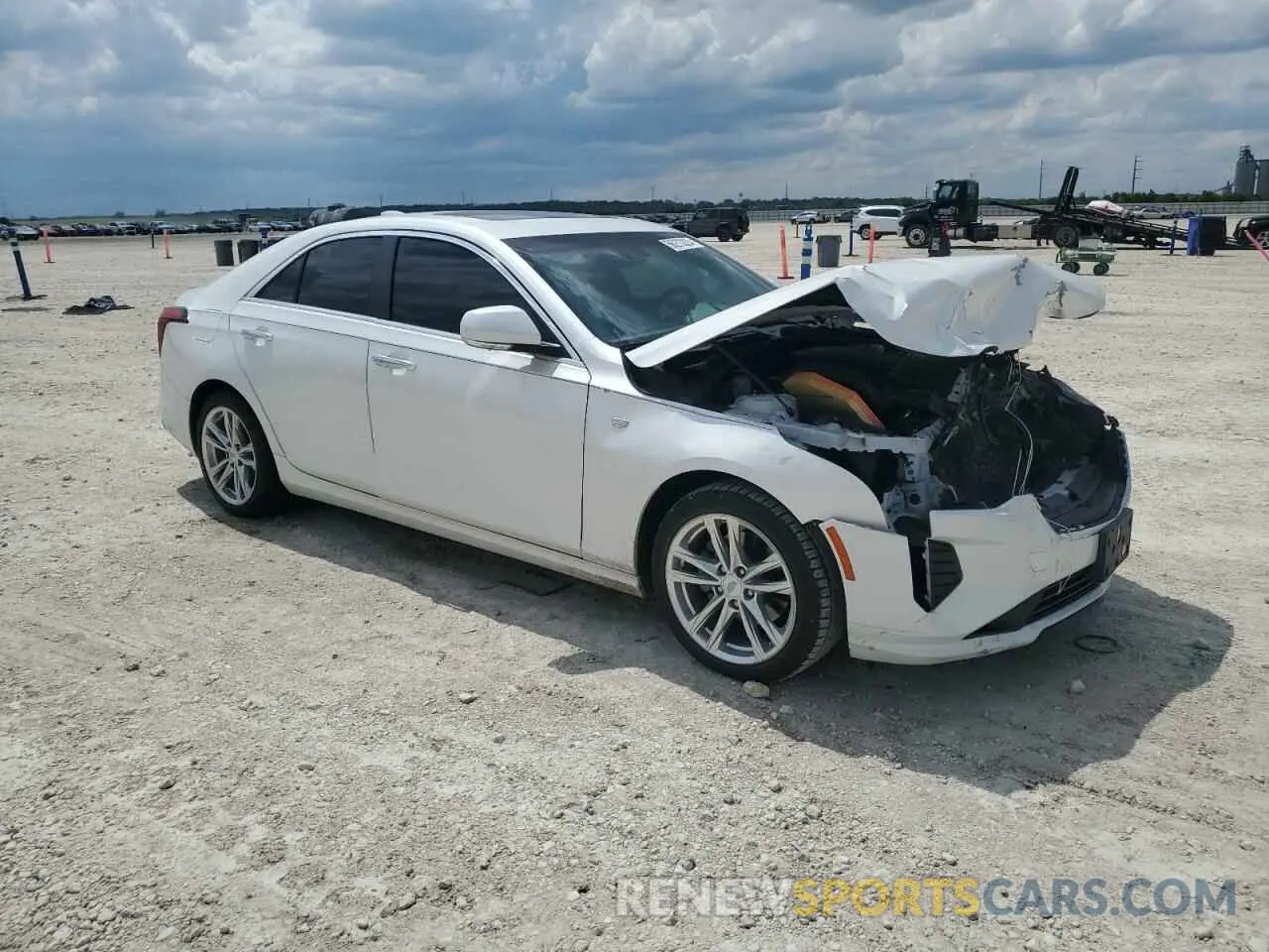 4 Photograph of a damaged car 1G6DJ5RK7L0138514 CADILLAC CT4 2020