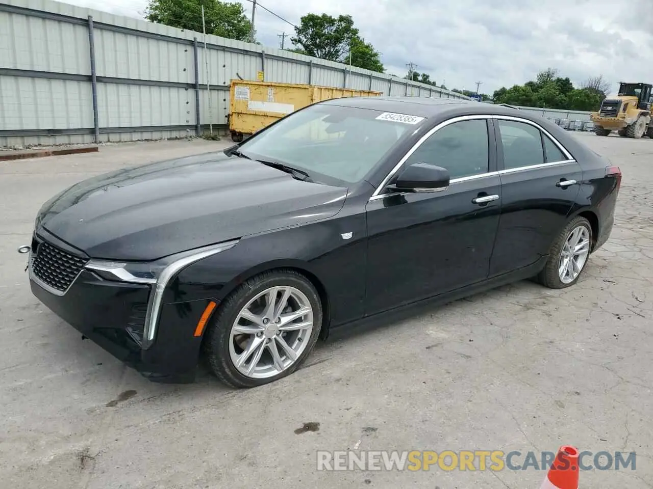 1 Photograph of a damaged car 1G6DJ5RK8L0137064 CADILLAC CT4 2020
