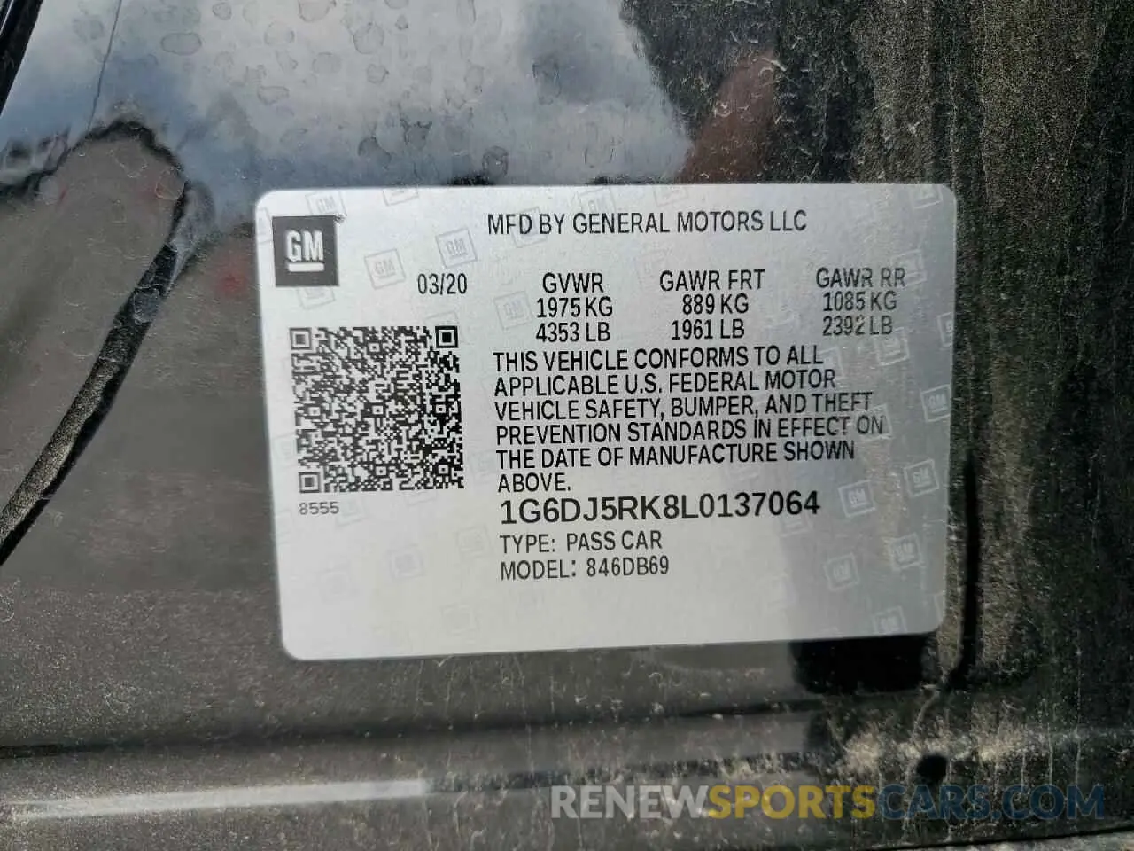 12 Photograph of a damaged car 1G6DJ5RK8L0137064 CADILLAC CT4 2020