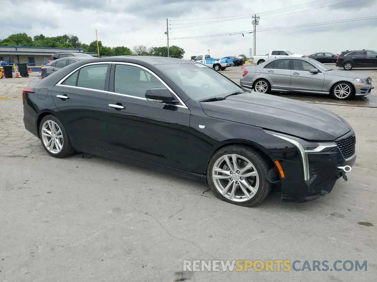 4 Photograph of a damaged car 1G6DJ5RK8L0137064 CADILLAC CT4 2020