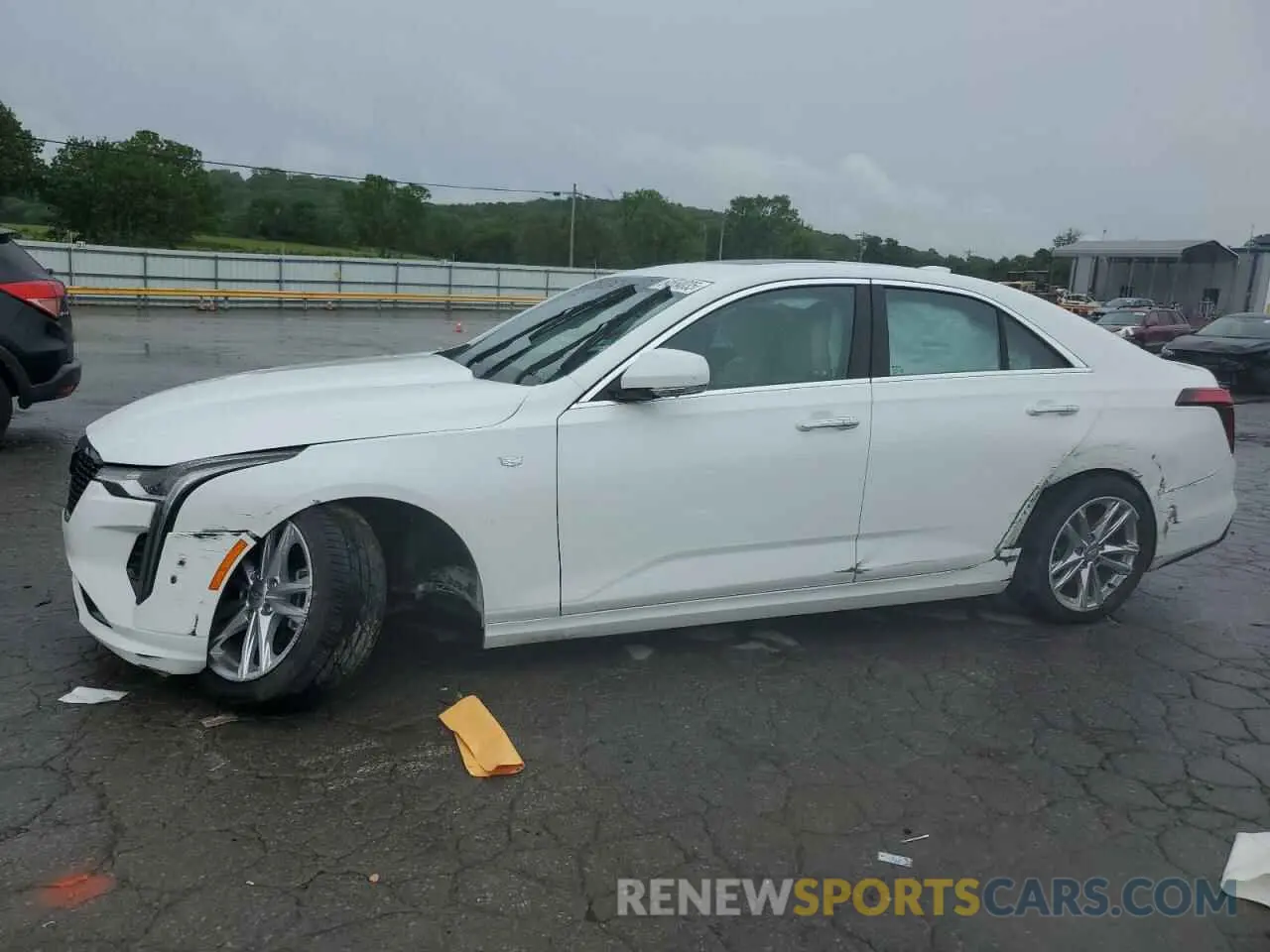 1 Photograph of a damaged car 1G6DJ5RKXL0154478 CADILLAC CT4 2020