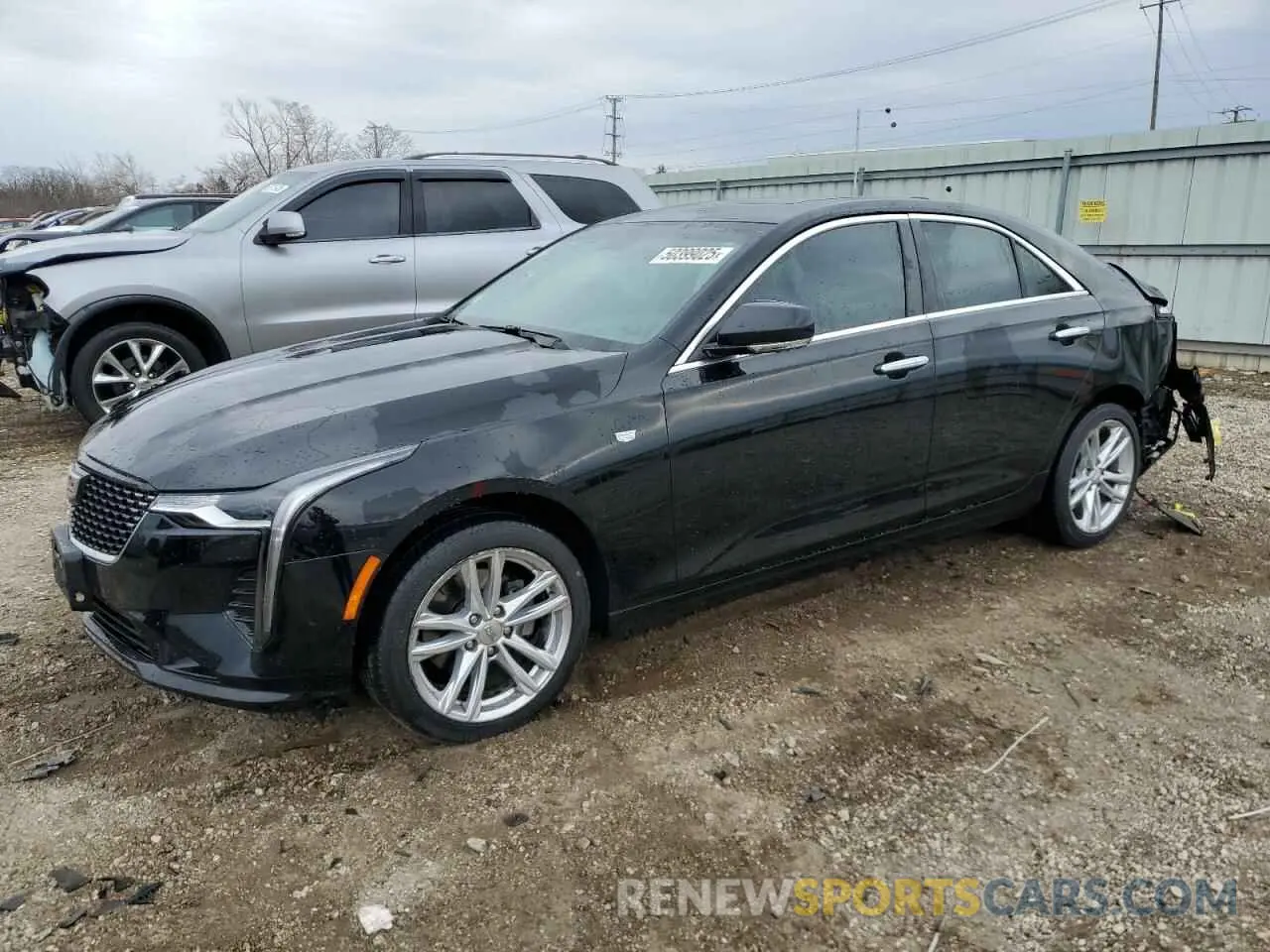 1 Photograph of a damaged car 1G6DK5RK0L0137220 CADILLAC CT4 2020