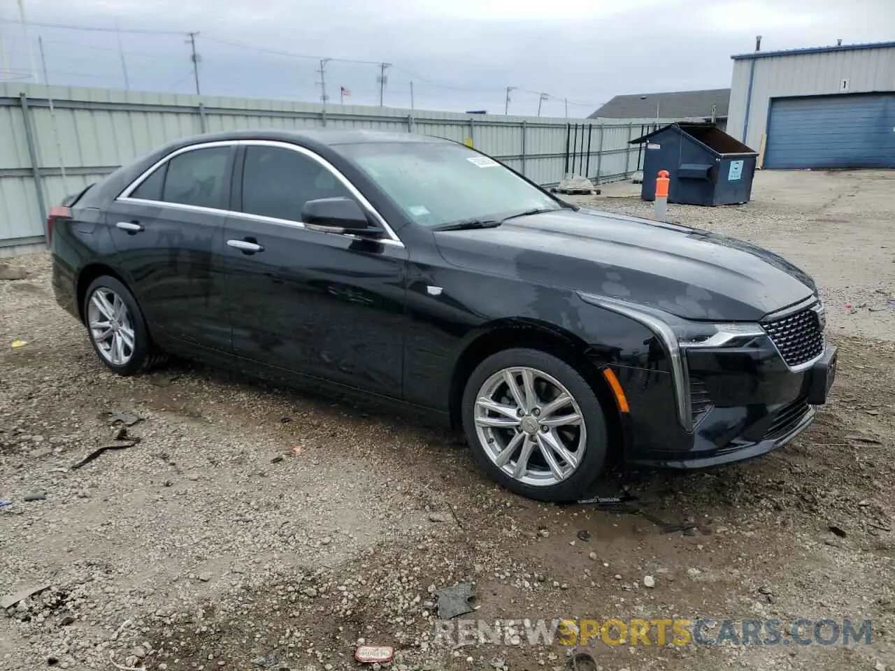 4 Photograph of a damaged car 1G6DK5RK0L0137220 CADILLAC CT4 2020