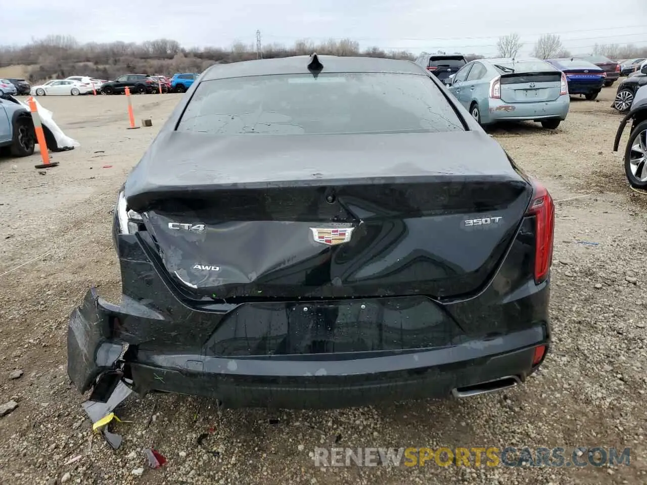 6 Photograph of a damaged car 1G6DK5RK0L0137220 CADILLAC CT4 2020