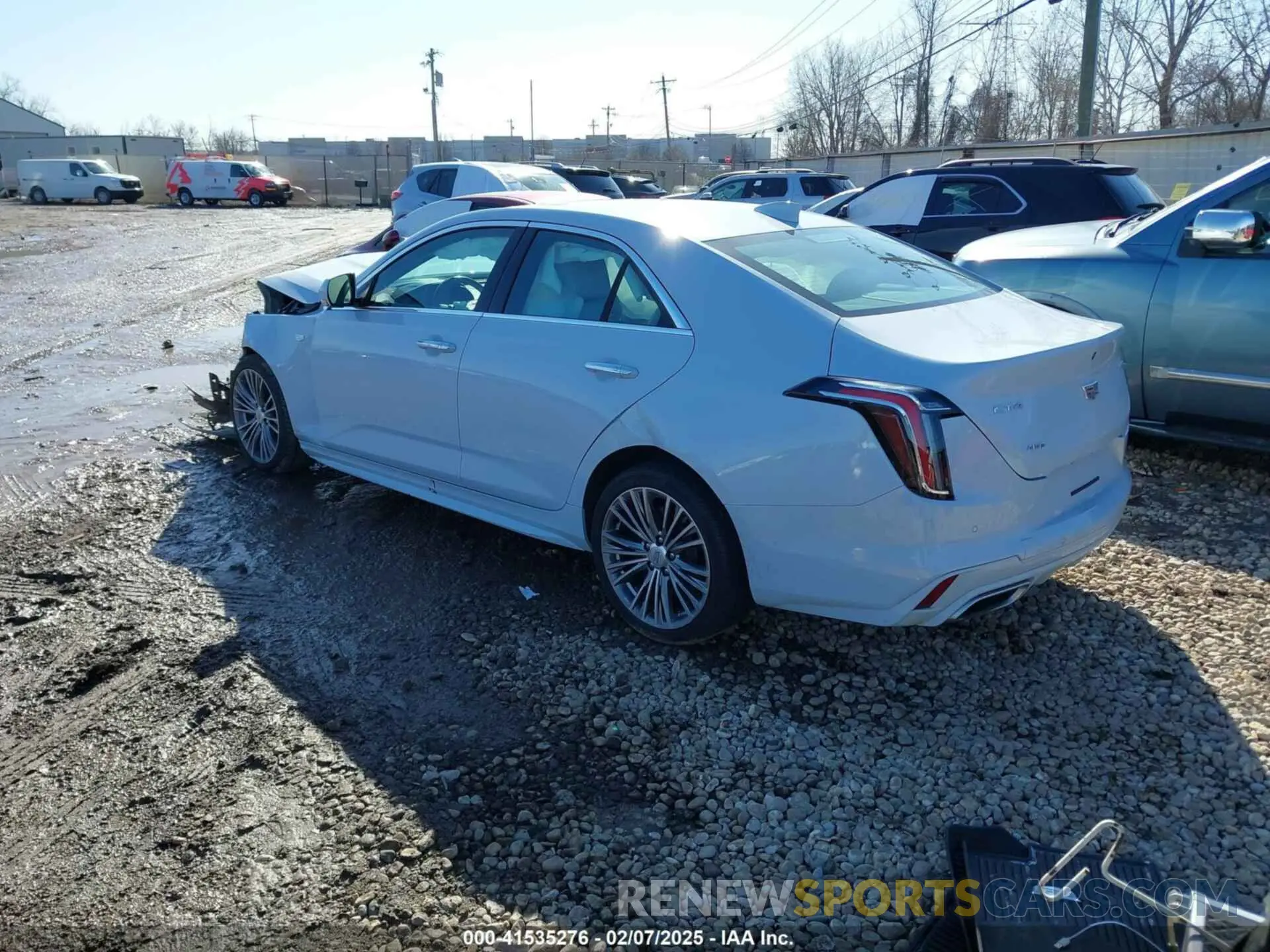 3 Photograph of a damaged car 1G6D55RK8M0145638 CADILLAC CT4 2021