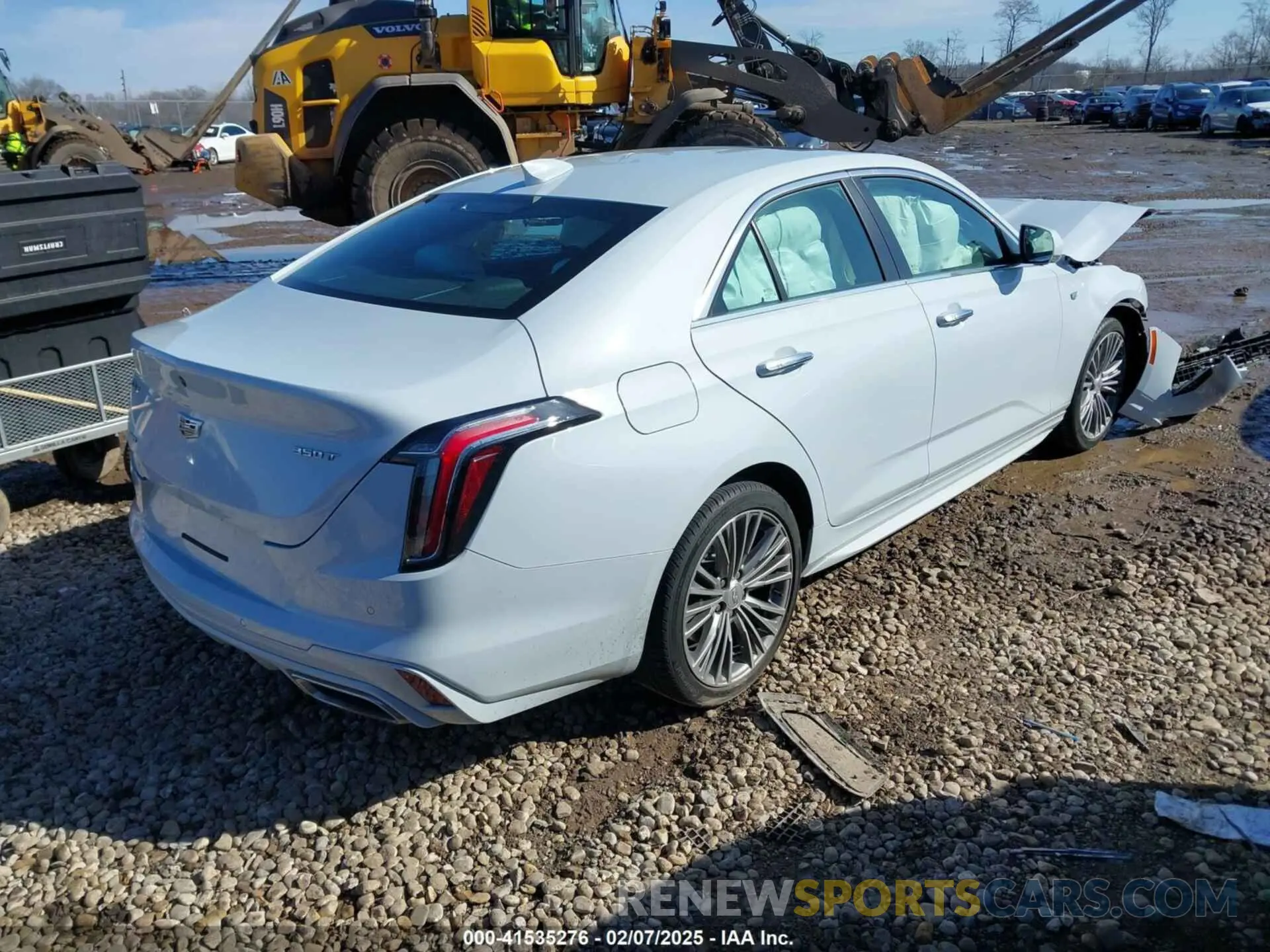4 Photograph of a damaged car 1G6D55RK8M0145638 CADILLAC CT4 2021