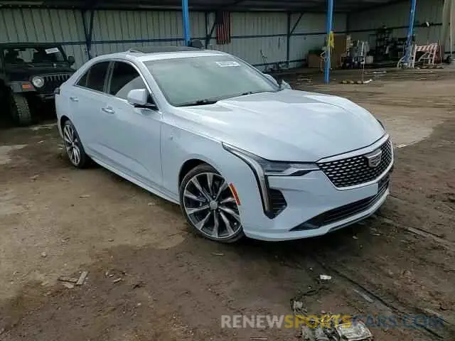 10 Photograph of a damaged car 1G6D55RLXM0143415 CADILLAC CT4 2021