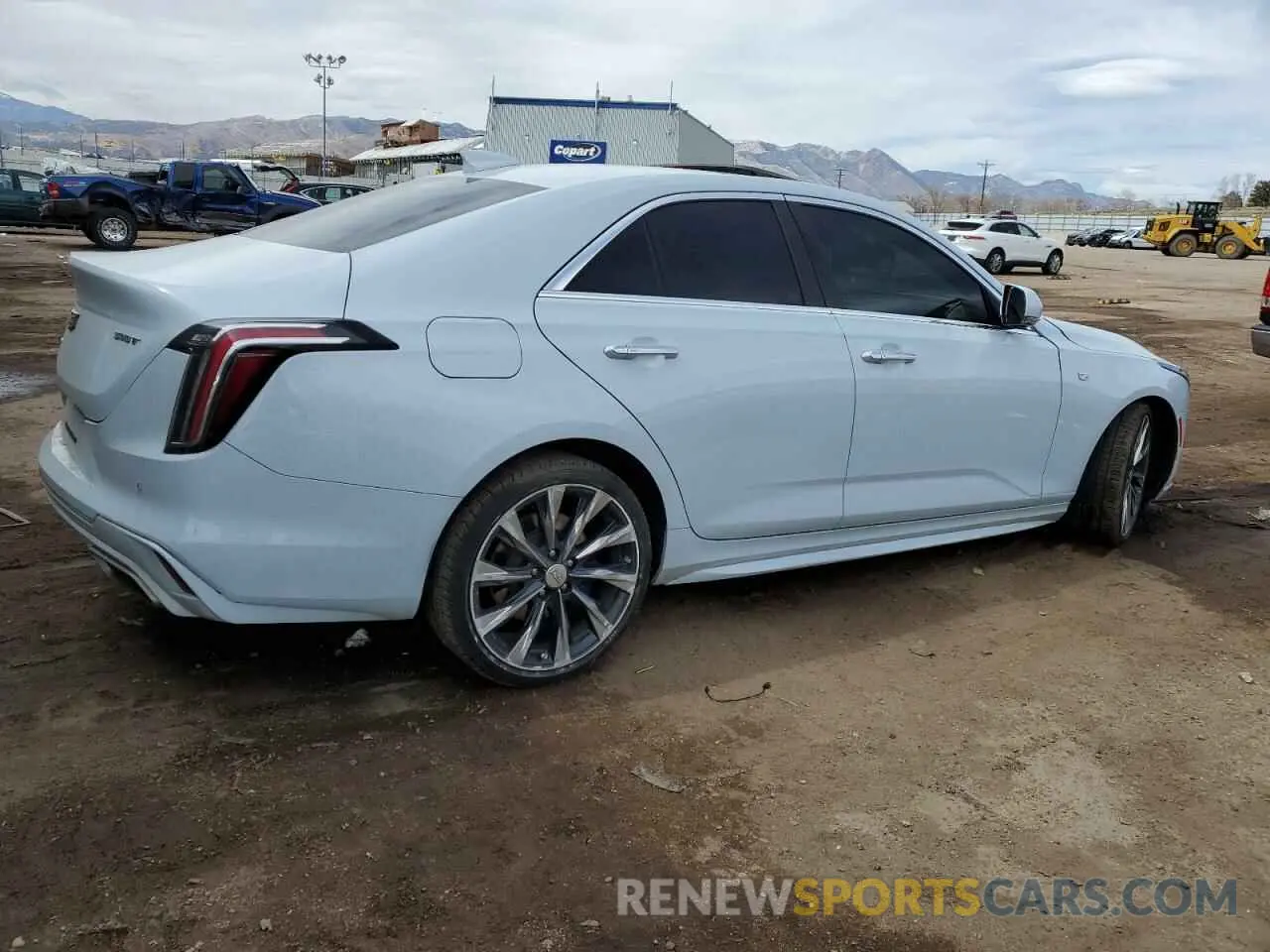 3 Photograph of a damaged car 1G6D55RLXM0143415 CADILLAC CT4 2021