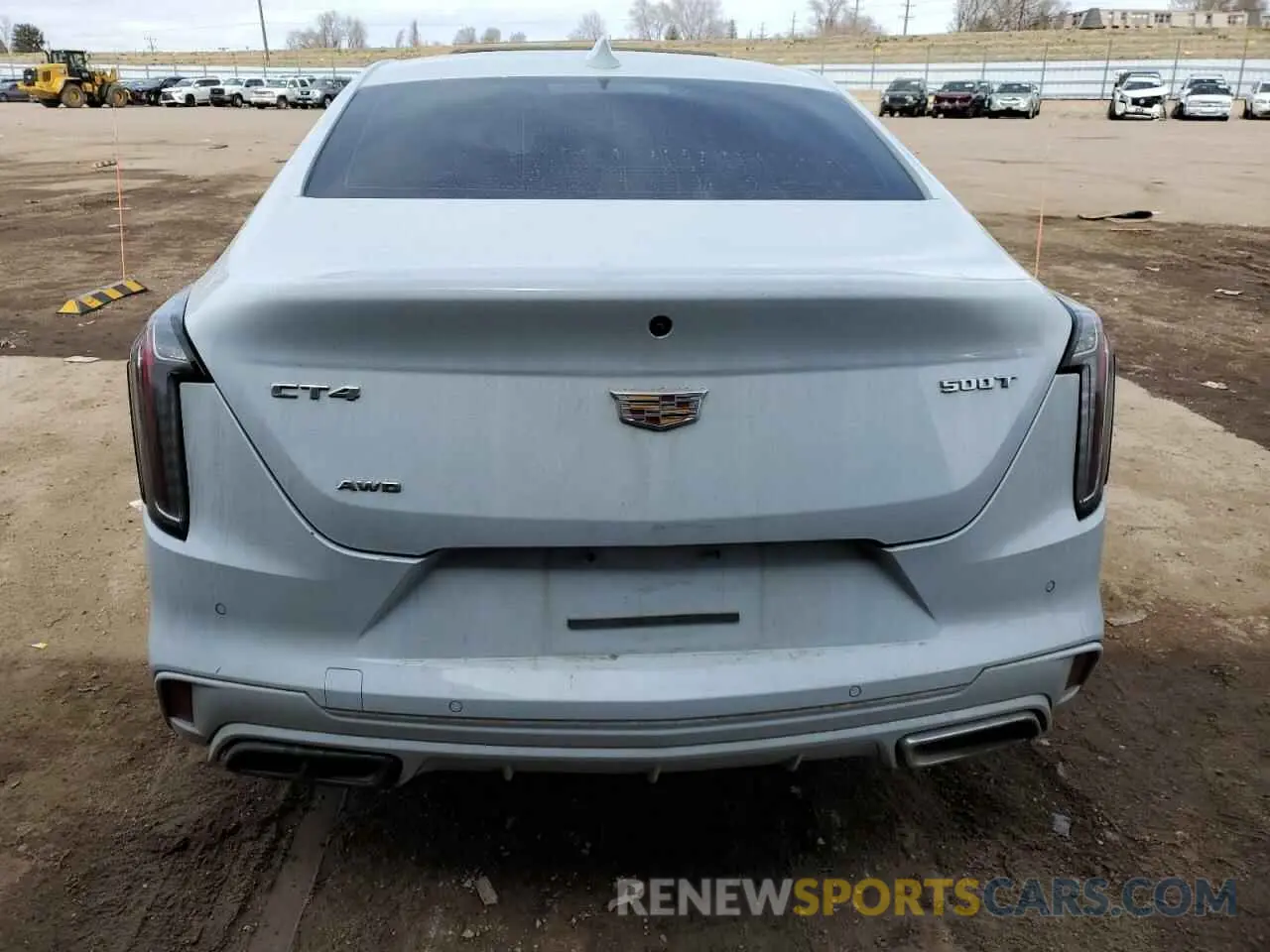 6 Photograph of a damaged car 1G6D55RLXM0143415 CADILLAC CT4 2021