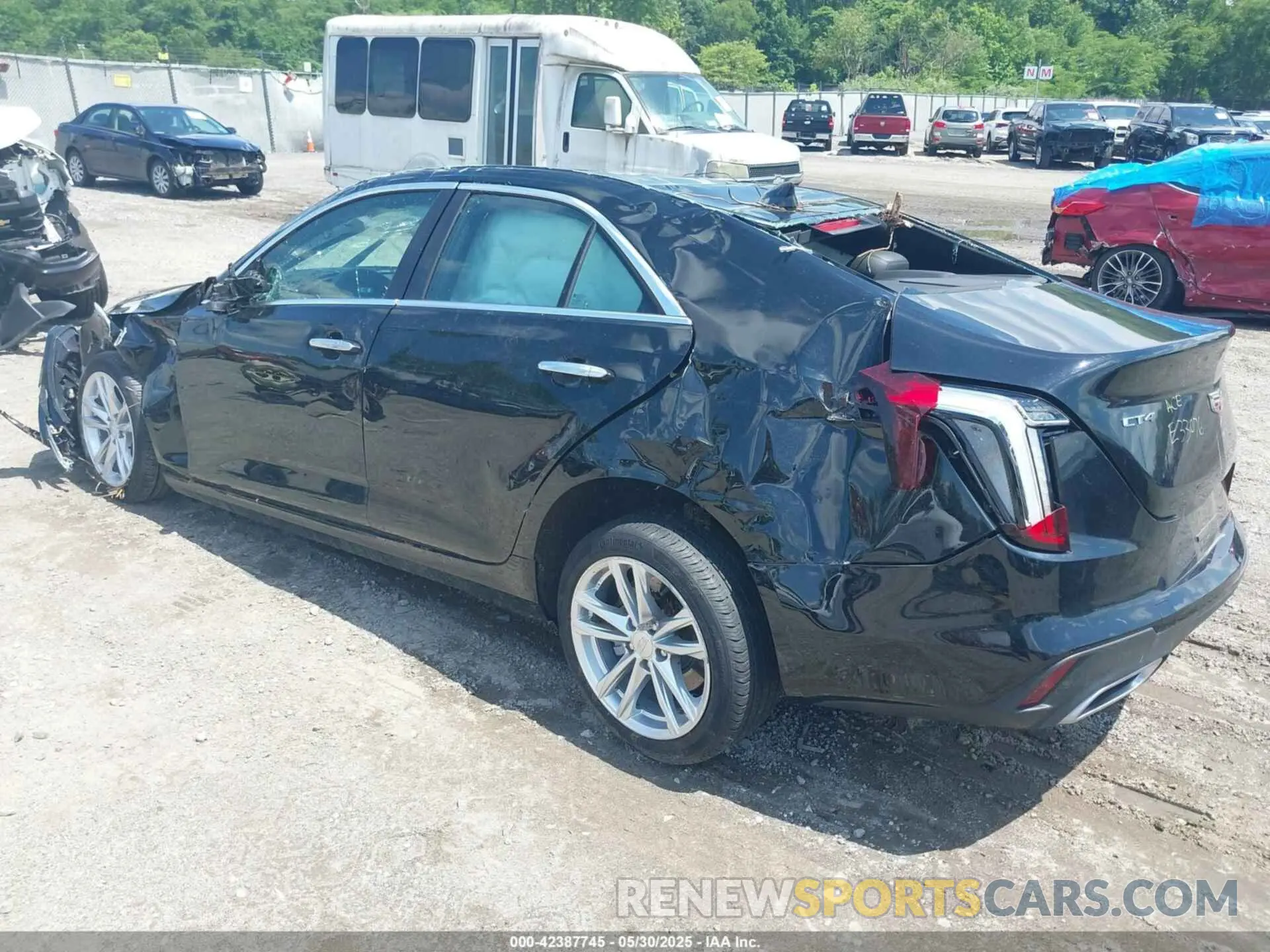 3 Photograph of a damaged car 1G6DA5RK1M0115585 CADILLAC CT4 2021