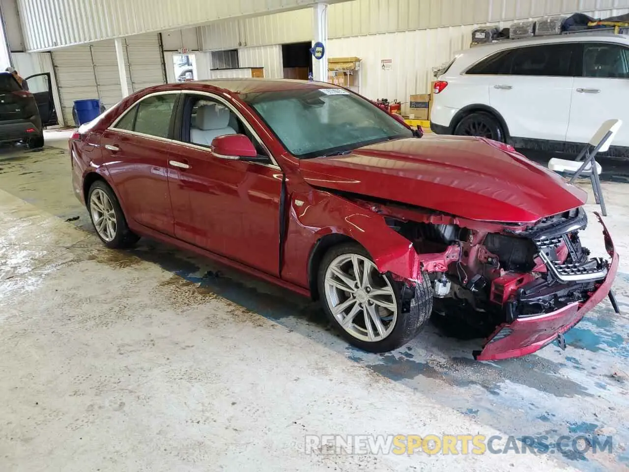 4 Photograph of a damaged car 1G6DA5RK2M0118446 CADILLAC CT4 2021
