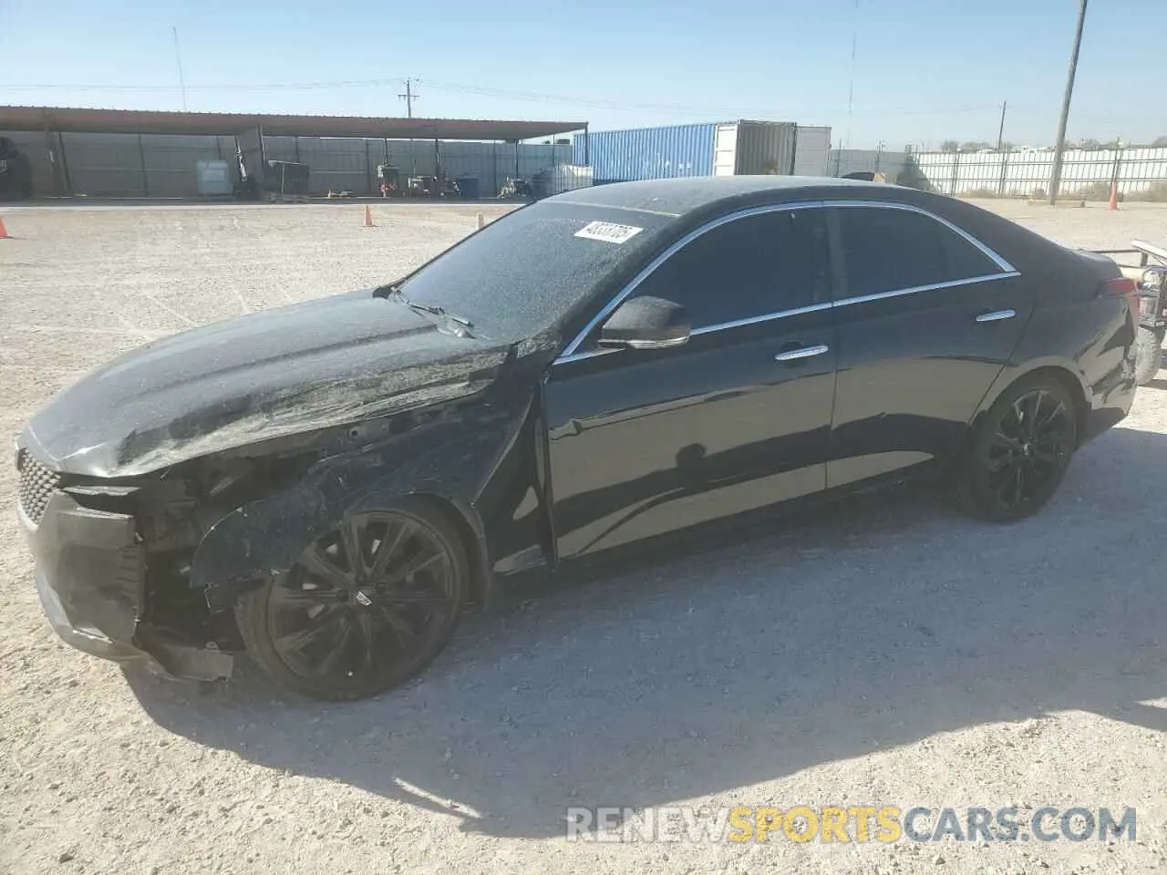 1 Photograph of a damaged car 1G6DA5RKXM0109008 CADILLAC CT4 2021