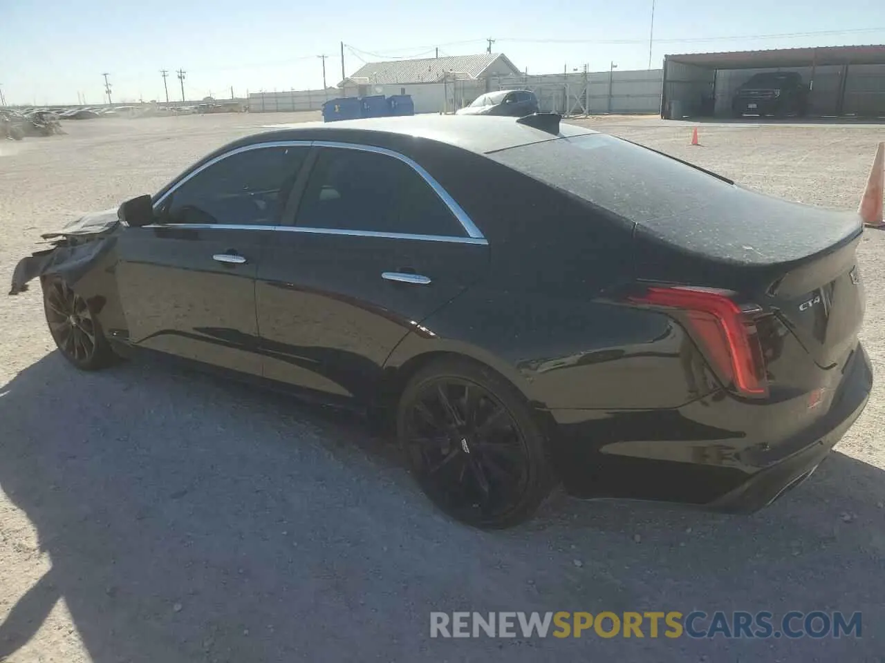 2 Photograph of a damaged car 1G6DA5RKXM0109008 CADILLAC CT4 2021