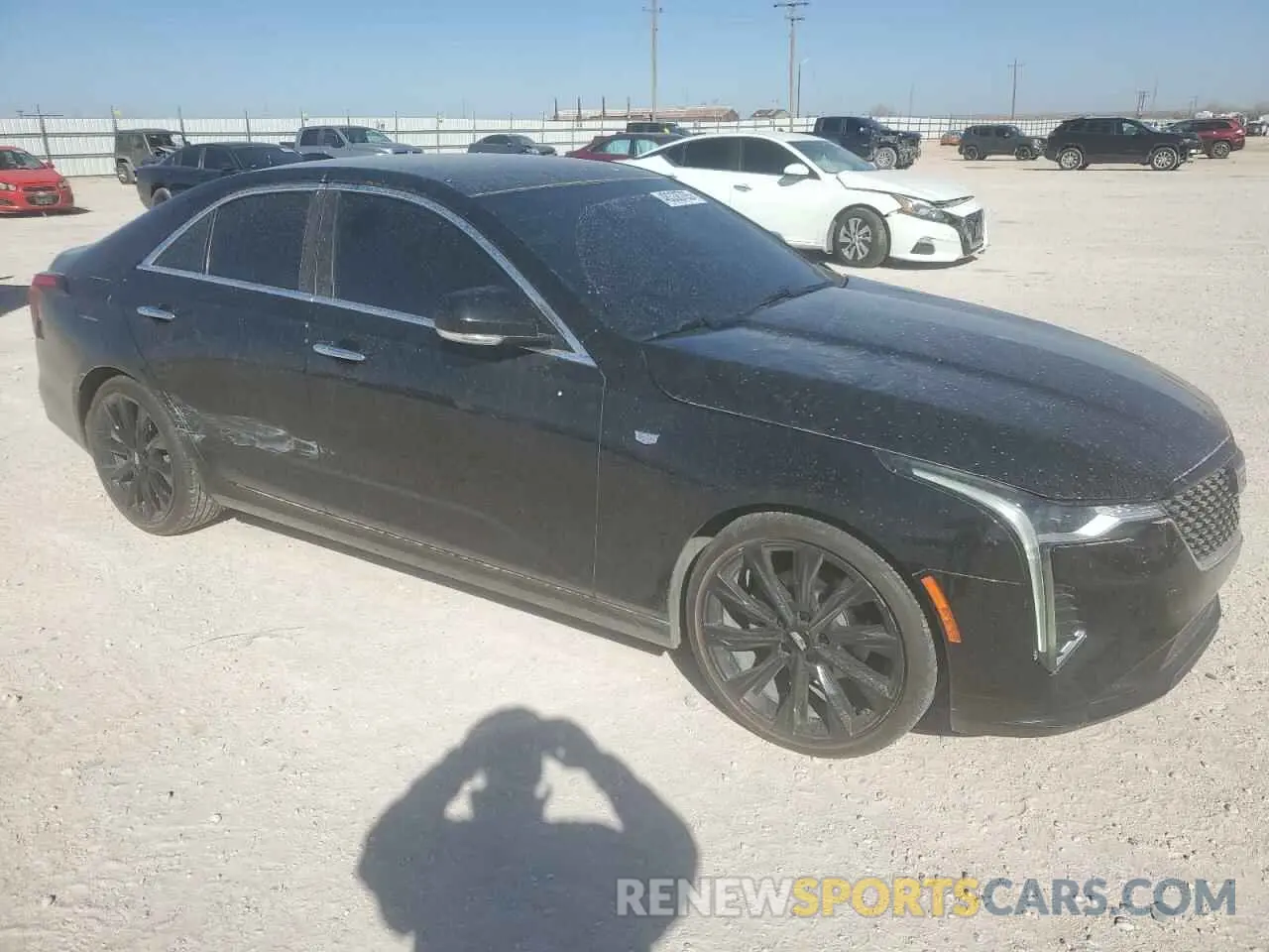 4 Photograph of a damaged car 1G6DA5RKXM0109008 CADILLAC CT4 2021