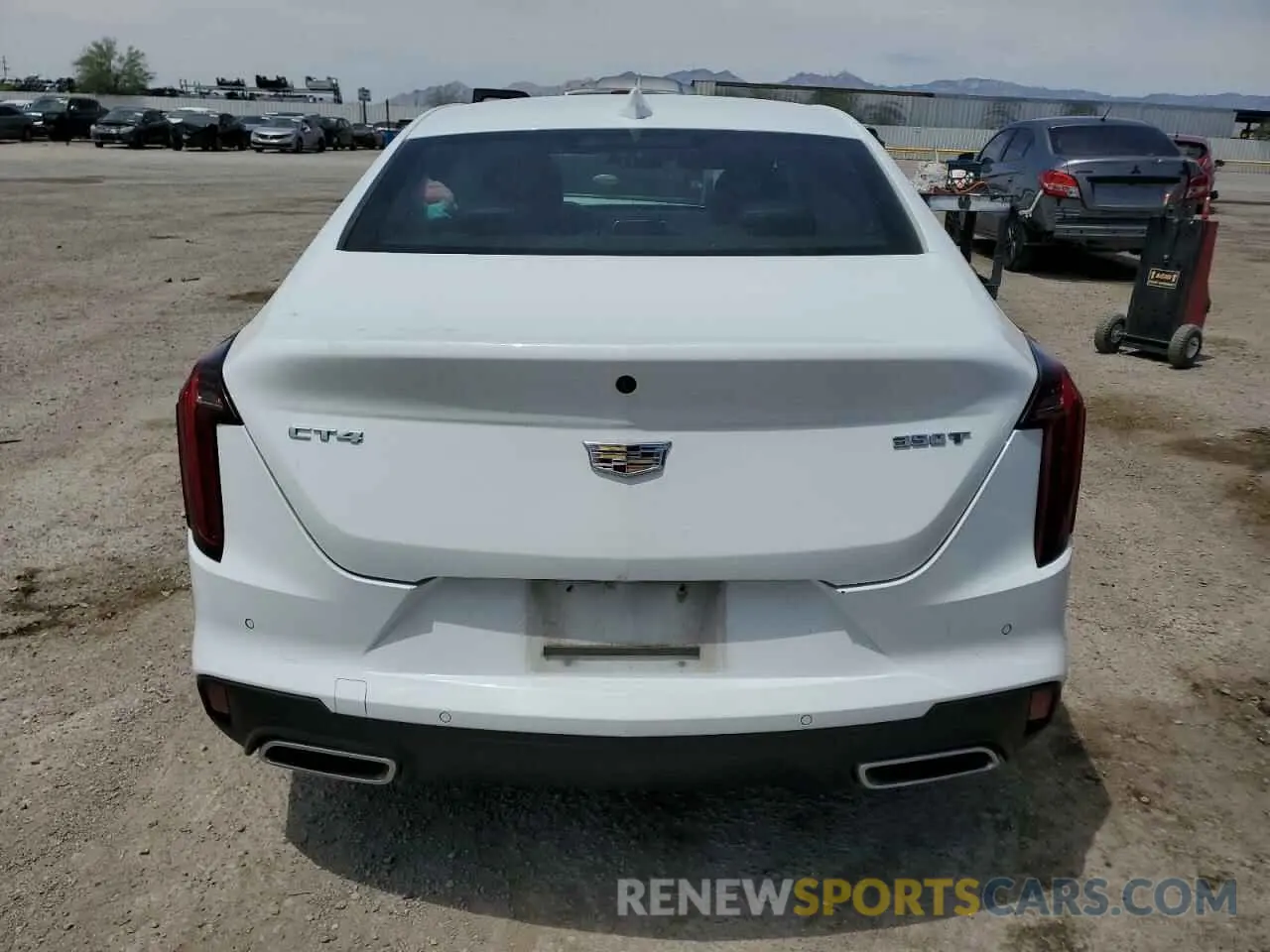 6 Photograph of a damaged car 1G6DB5RK0M0144203 CADILLAC CT4 2021