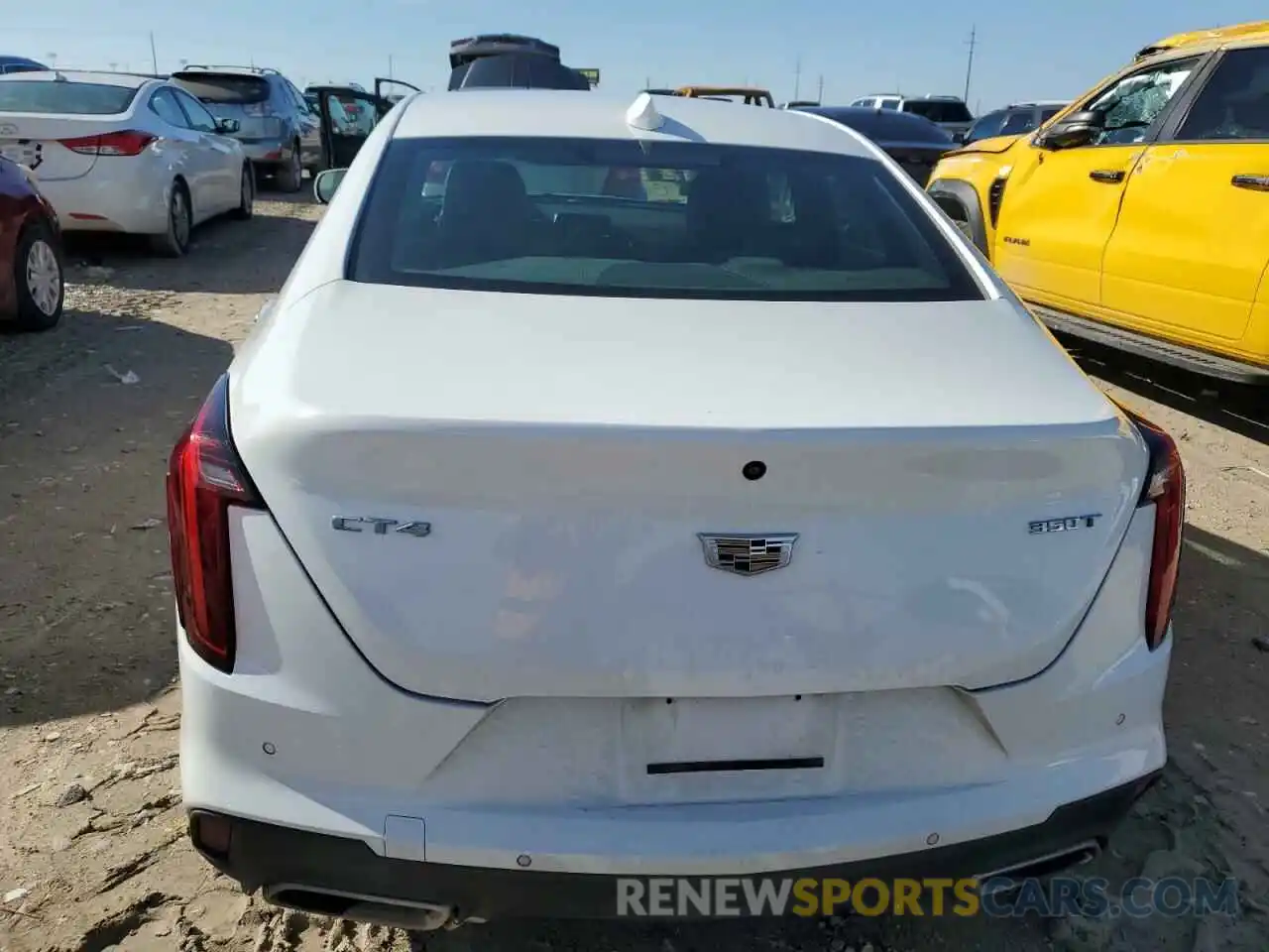 6 Photograph of a damaged car 1G6DB5RK3M0145636 CADILLAC CT4 2021